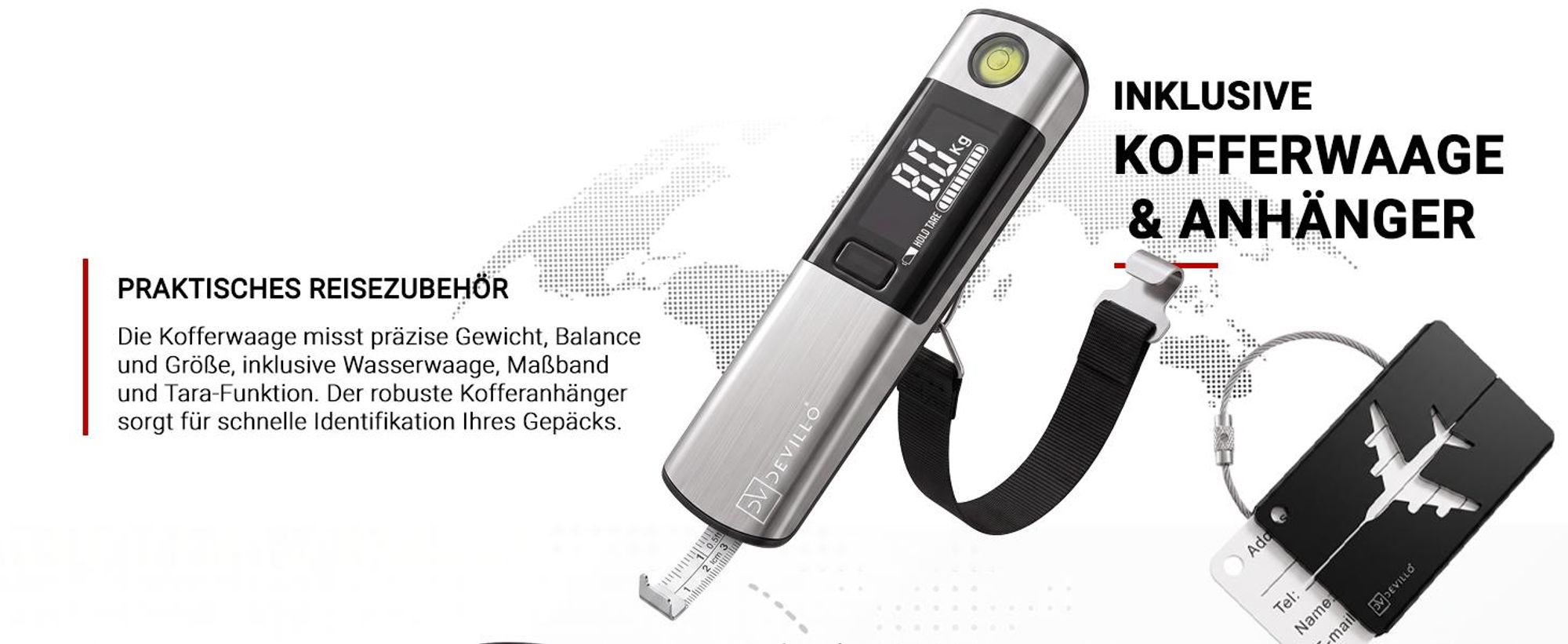 Devillo® Kofferset 4tlg. S-M-L-XL, Champagner - Trolley Koffer Reisekoffer Reisekofferset Gepäck Rollkoffer TSA 4 Rollen ABS-Hartschale Teleskopgriff