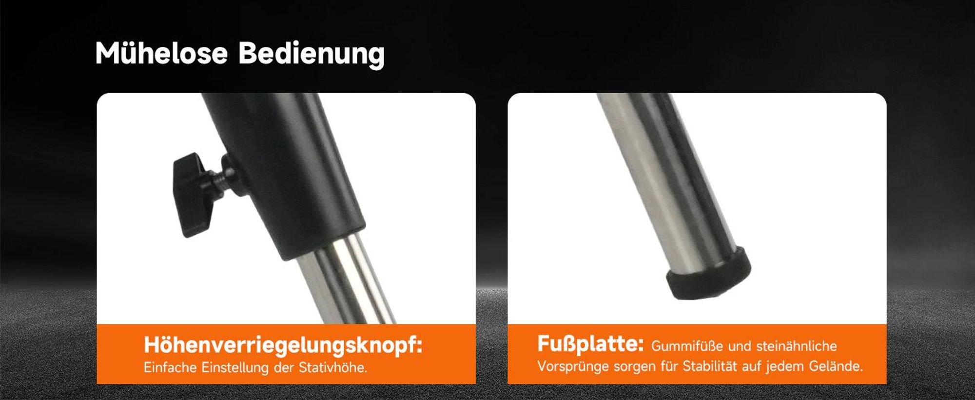 Svbony SV225T Astronomisches Teleskopstativ aus Aluminium, ausziehbares Stativ, tragbares Zubehör, kompatibel mit Alt-Azimut SV225