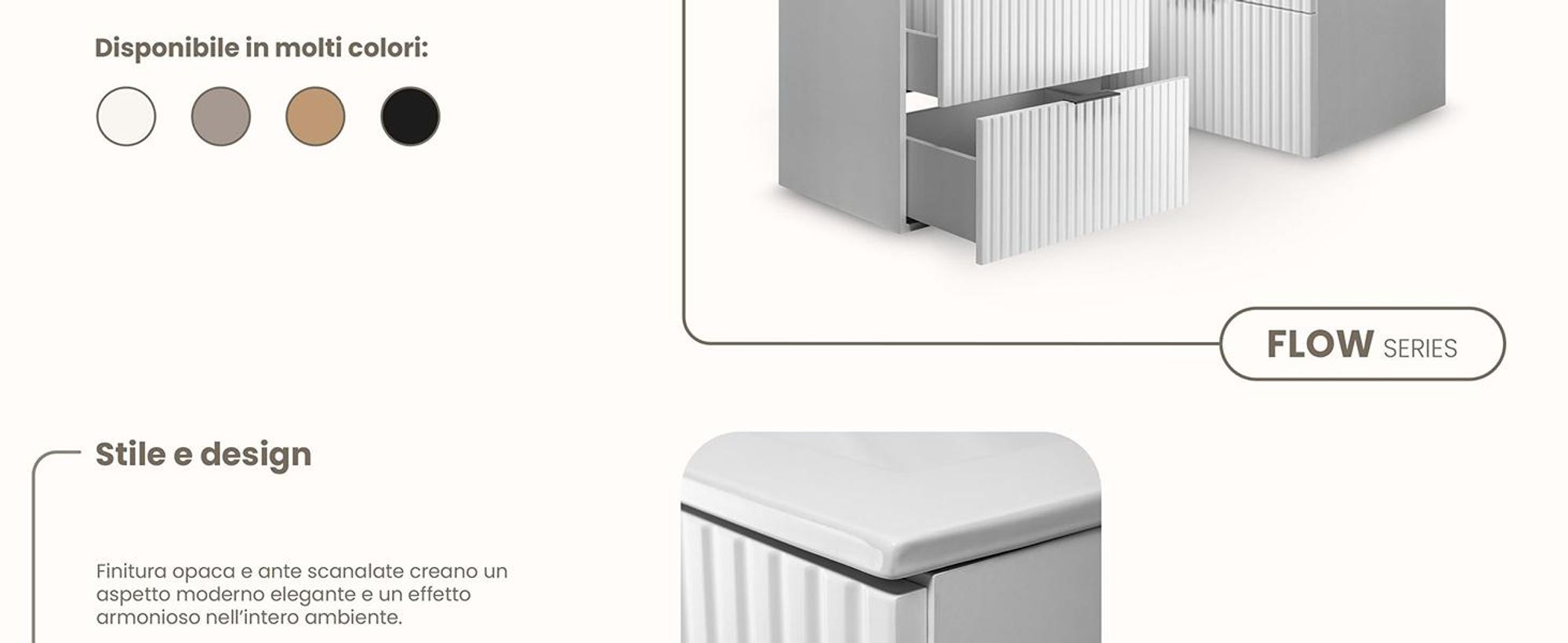 RODAN, mobile bagno, mobile sotto lavabo, mobile bagno moderno, mobili per il bagno