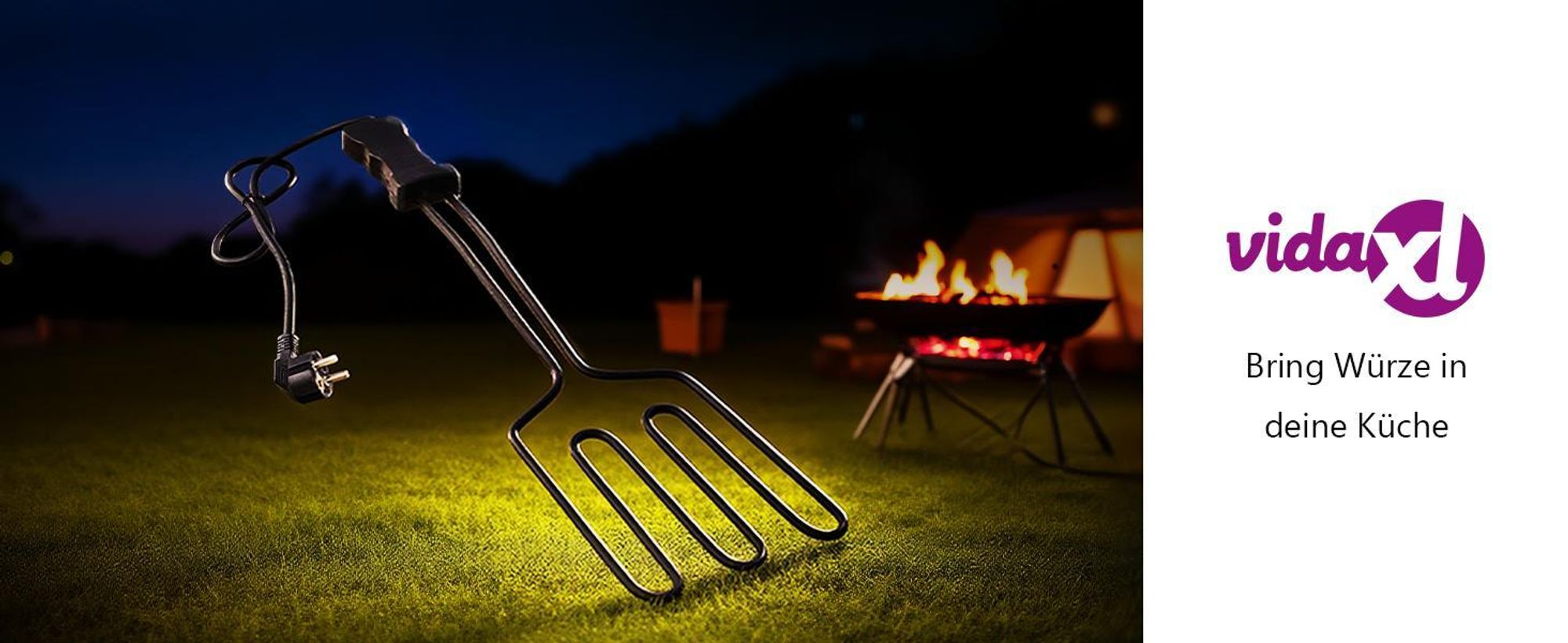 vidaXL Elektrischer Grillanzünder BBQ 1500 W