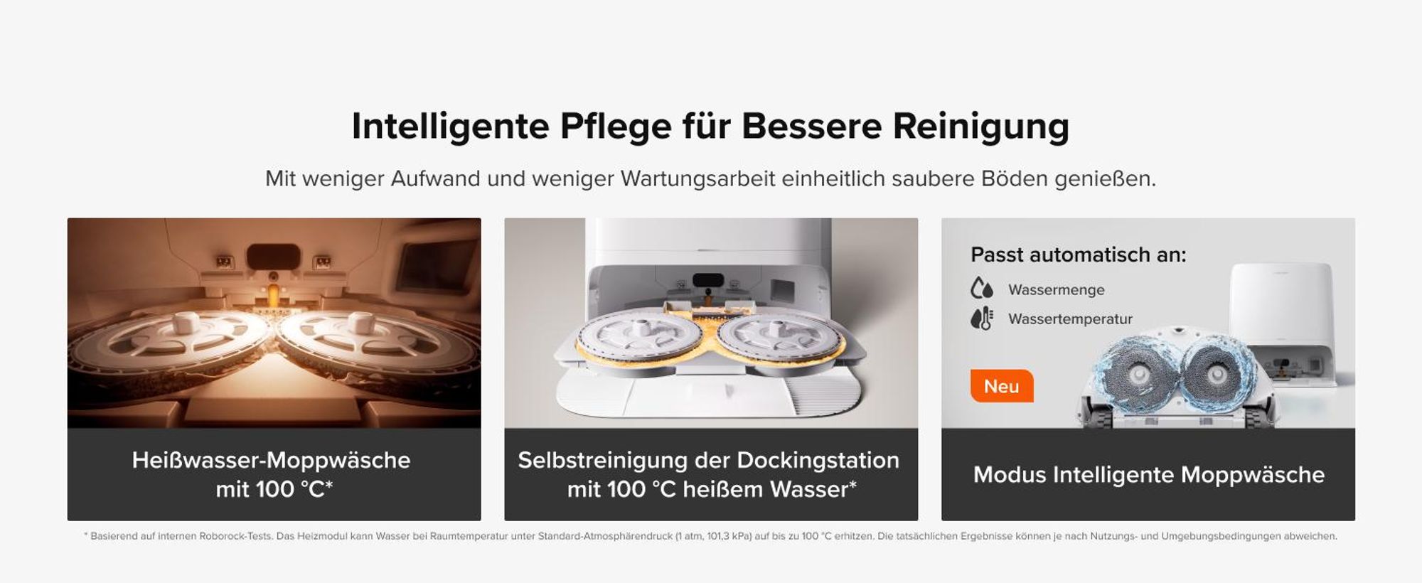 Roborock Saros 20 Neo Set Saugroboter mit Wischfunktion, 36.000 Pa, Dual Zero-Tangle-System, FlexiArm Technologie 100°C Heißwasser-Moppwäsche, Weiß