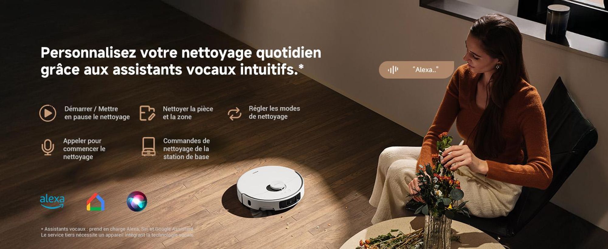 MOVA P50 Ultra Robot Aspirateur Laveur, Serpillière Flexible, 19 000 Pa, Nettoyage Coins et Bords, Auto-Nettoyage 75 °C, Vidage et Recharge Automatiqu