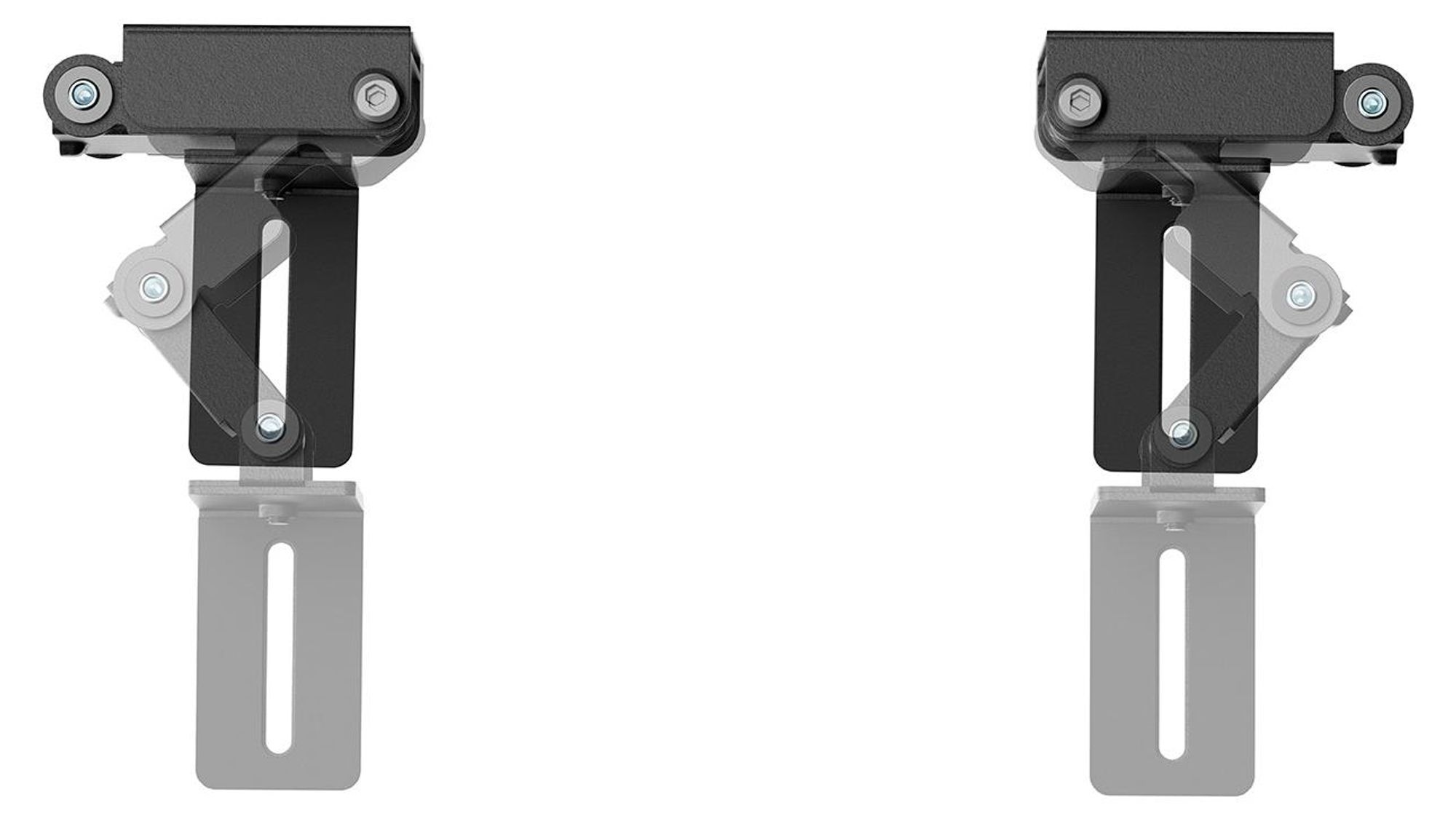 Wandhalterung für Maclean-Soundbar Neigungsverstellung +8° bis -8° max. Belastbarkeit 10 kg aus Stahl MC-177
