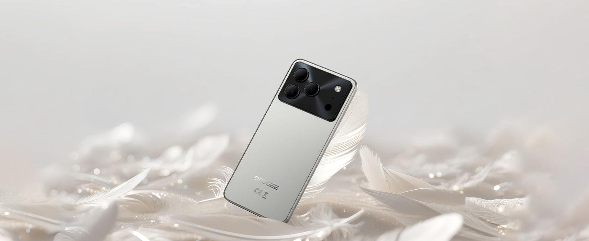 DOOGEE Note 56 – Smartfon, Android 16, ekran 6,56" 90Hz HD+, bateria 6150mAh, 24GB RAM + 64GB pamięci wewnętrznej, 4G, Dual SIM, 8MP, rozpoznawanie twarzy, OTG, bez umowy