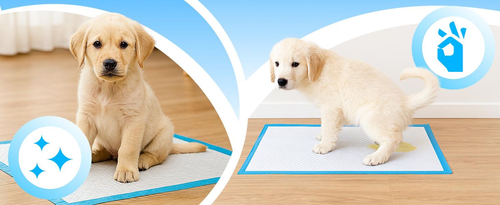 Trainingsunterlagen für Hunde 60x40 cm 100 Stück Inkontinenz Bettunterlage für Tiere Hundezubehör und Welpen Hundeklo für Zuhause Toilettenmatte Retoo
