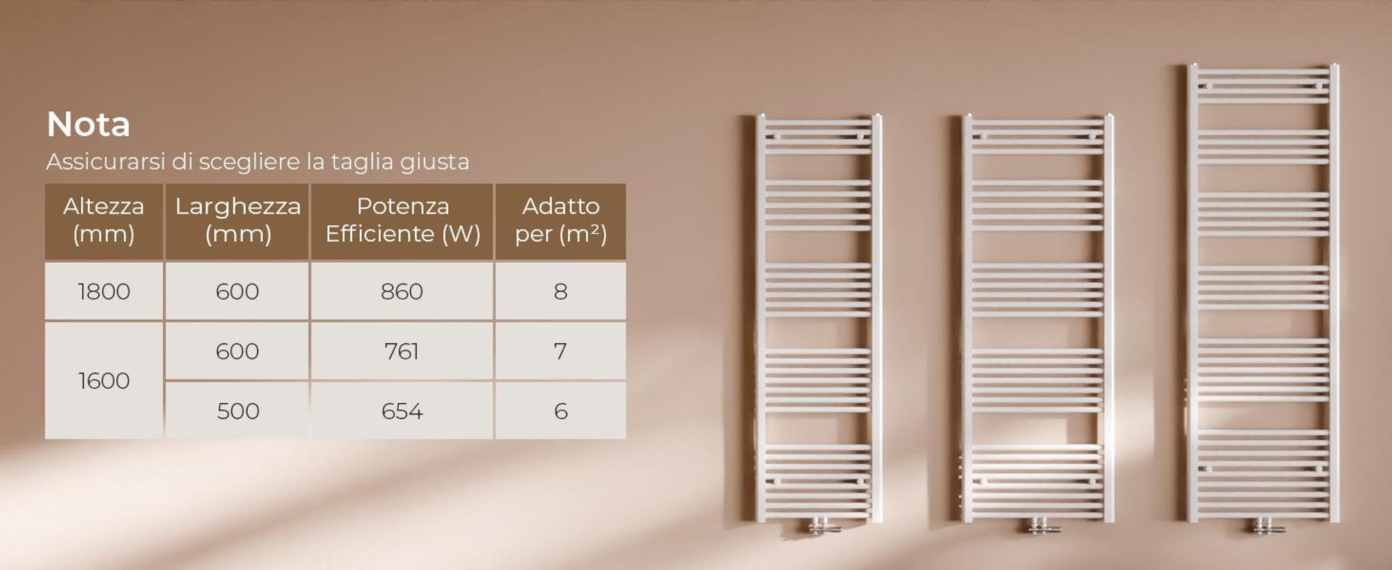 S'AFIELINA 180 x 60 cm Radiatore per il bagno Asciugatore per asciugamani Radiatore per asciugamani Attacco centrale Scaldasalviette Dritto bianco con valvola,860 W