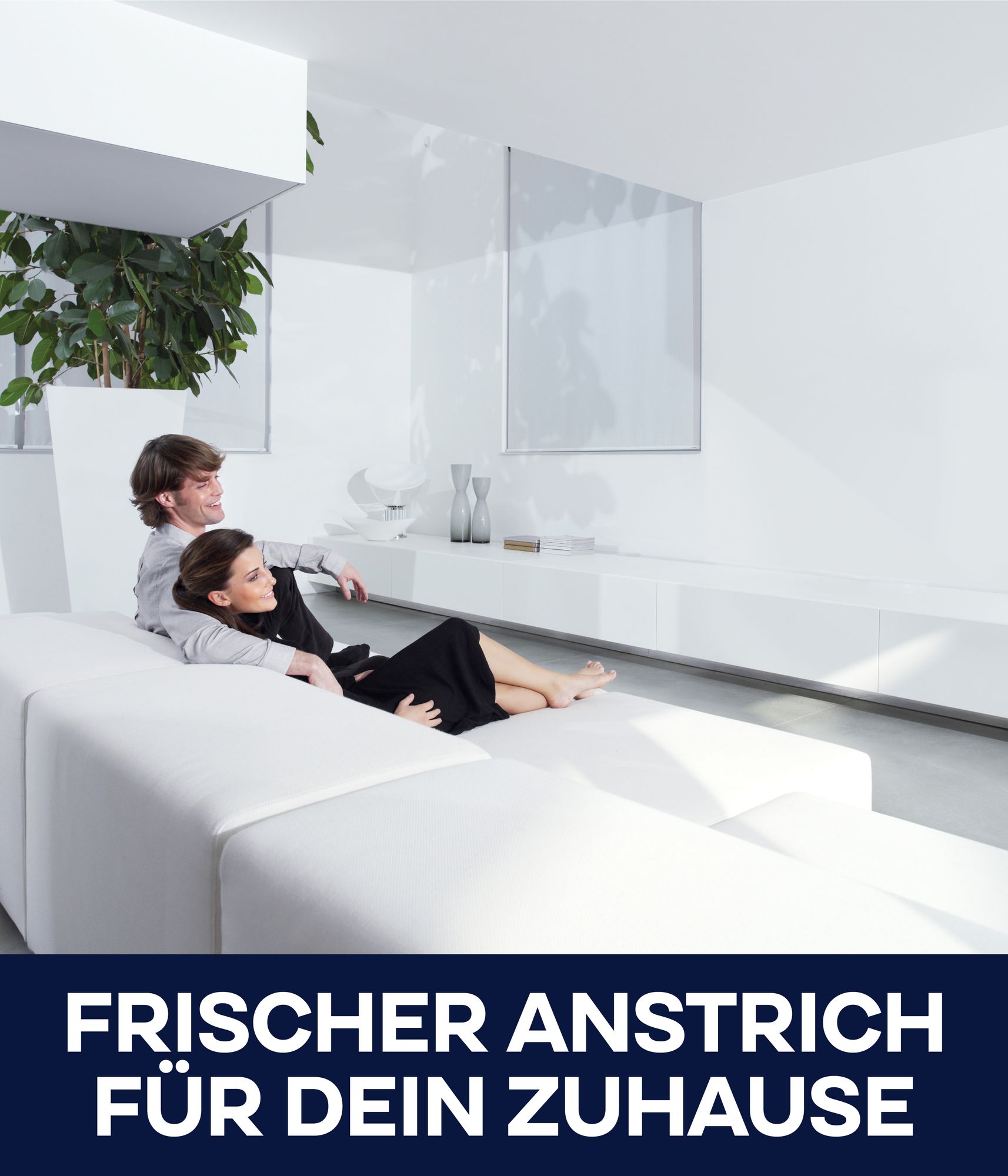 Plid Latexfarbe 2,5L Weiß matt / Abwaschbare Innenfarbe für ca. 17,5m² – Wandfarbe, strapazierfähig, Germany