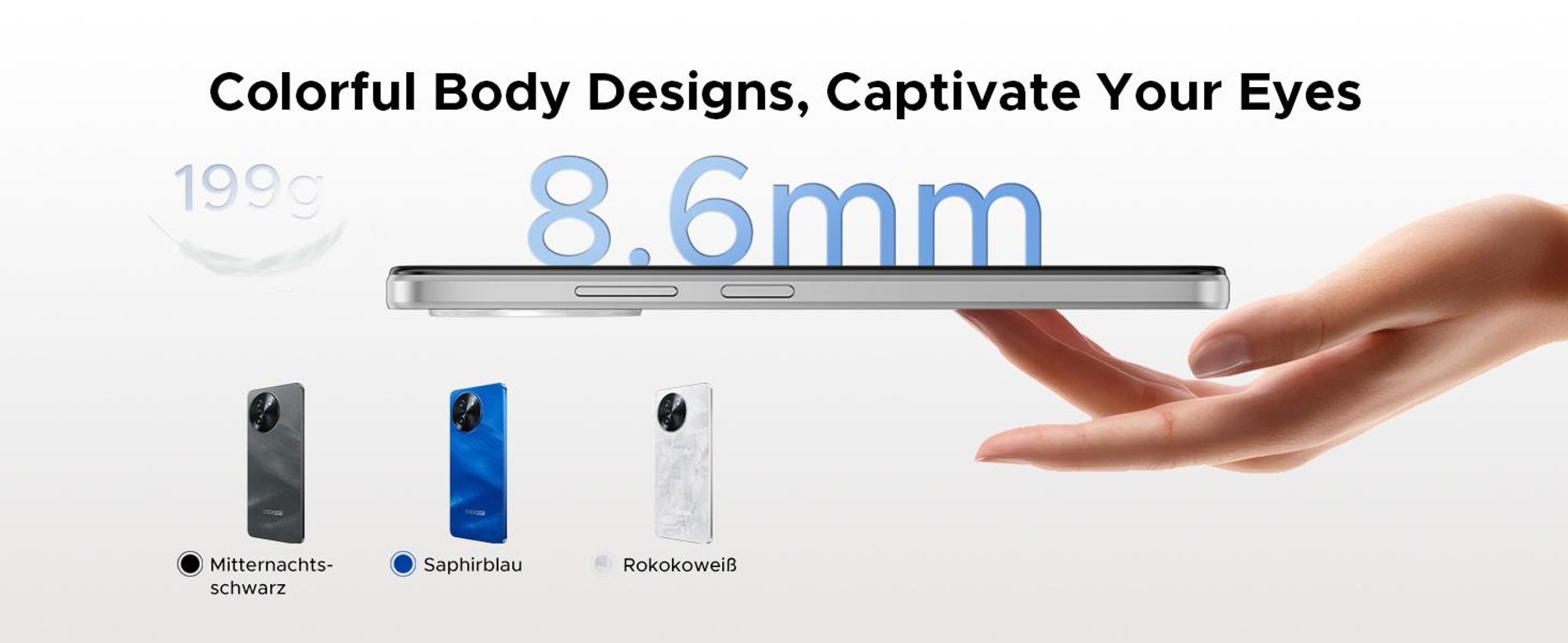 DOOGEE Note59 Pro+ Smartphone Handy, 5G, Android 16, 6,75" 120Hz, 6250mAh, 36+512GB, 50MP, 18W, Octa-Core, NFC, Fingerabdruck, Dual-SIM, ohne Vertrag