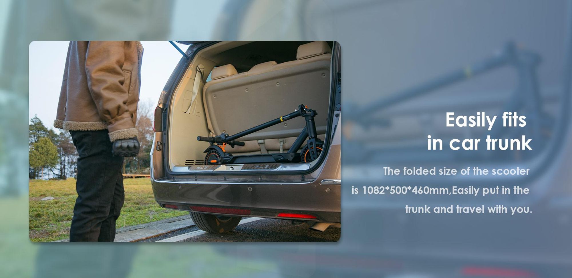 S1 Max - Trottinette Électrique Pliable - Batterie 36V 10,4Ah - Pneus 8 Pouces - Autonomie 39km - IP54 Imperméable - Nior
