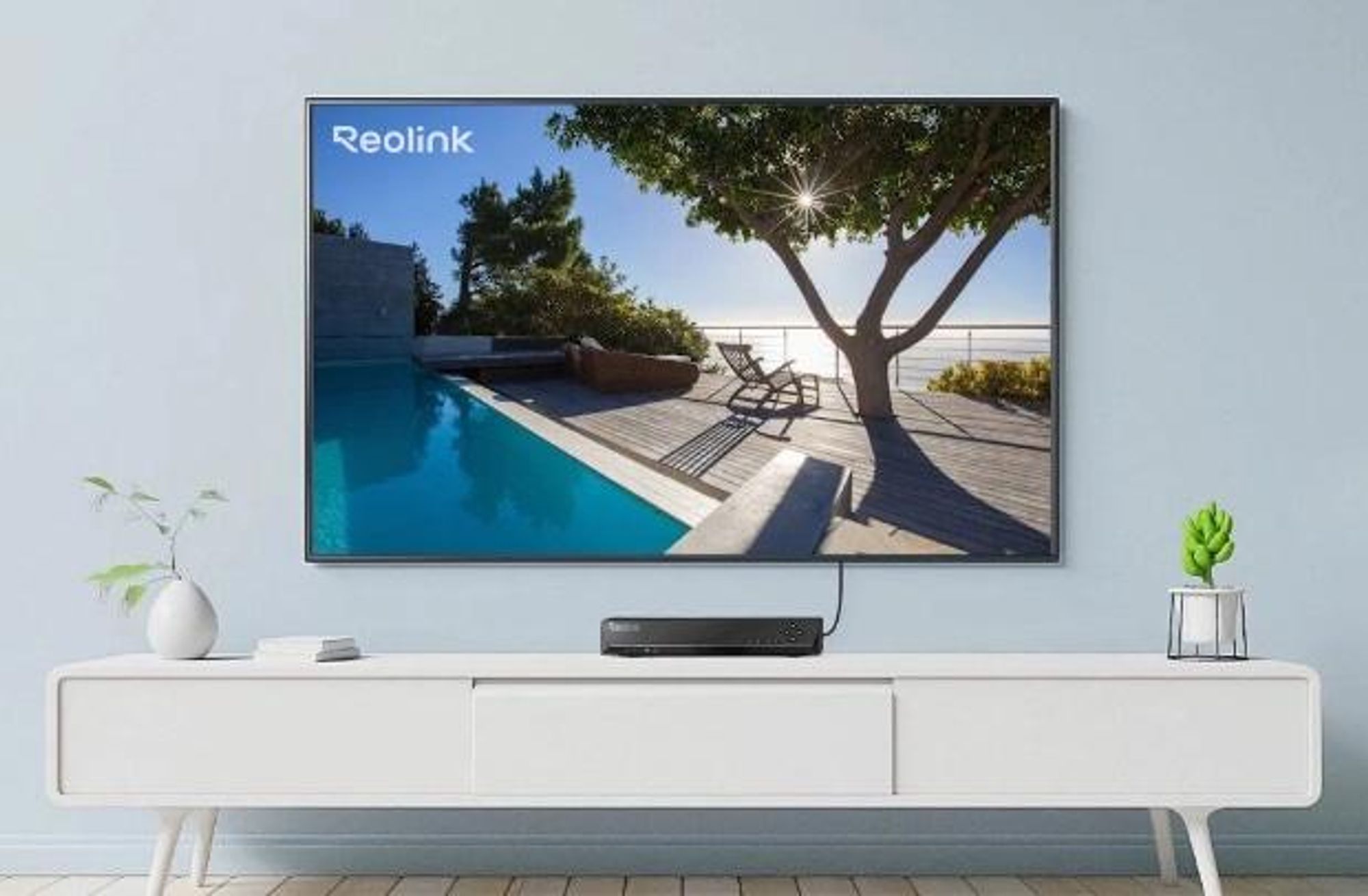 Reolink RLN8-410, 8CH PoE NVR Überwachungssystem Rekorder mit 2TB Festplatte, 24/7-Aufzeichnung Innen & Außen, Max. 8 Reolink Überwachungskameras