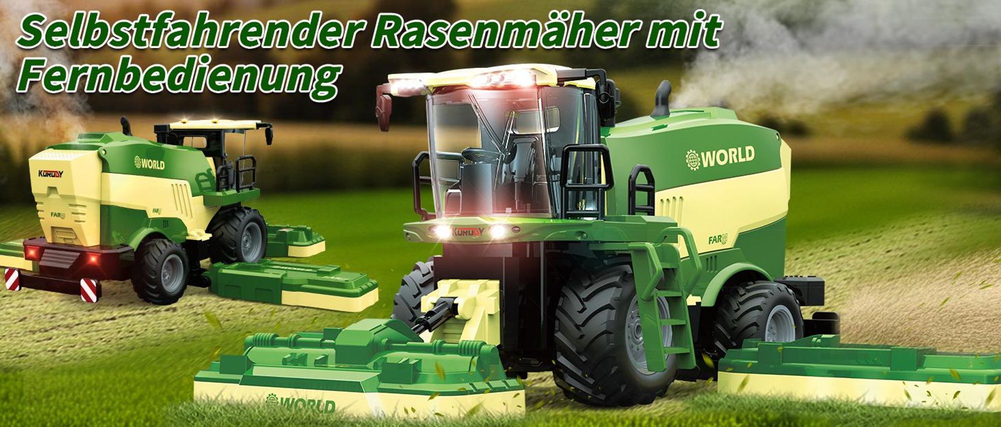 Hochrealistischer Kinder rasenmähertraktor Spielzeug