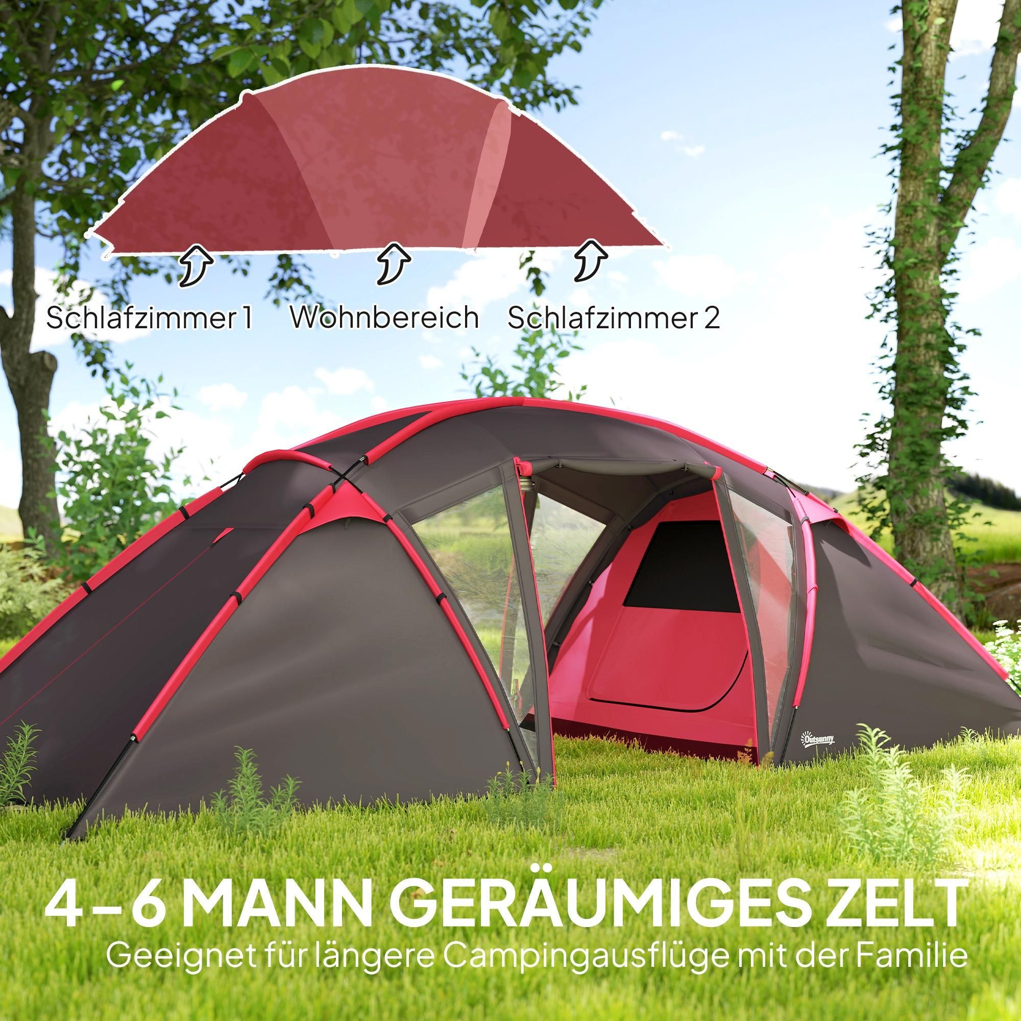 personen zelt großes