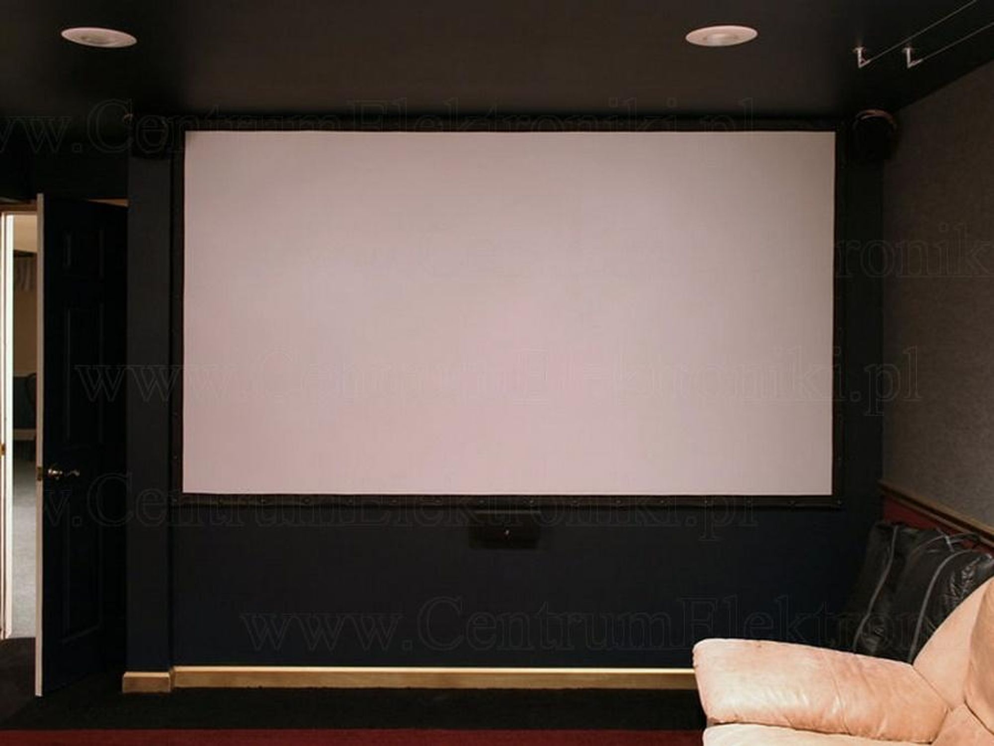 Heimkino Rolloleinwand 240x180cm 4:3 Rollo Beamer Leinwand LCD DLP LED 3D FullHD