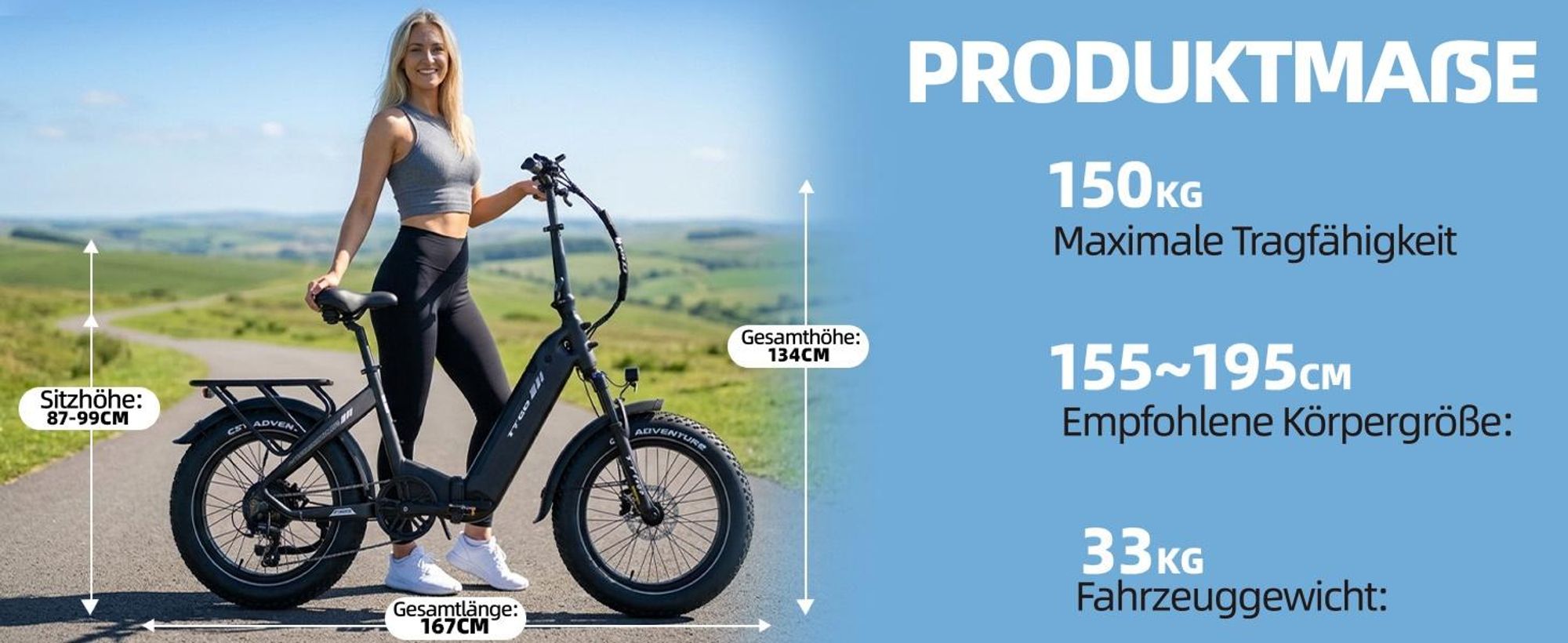 48V 18Ah LCD E-Bike Klappräder, 20 *4.0" Fetter Reifen Elektrofahrrad Für Stadtpendler, 70Nm, Drehmomentsensor ,Austauschbarem Akku bis 140KM, 864 Wh