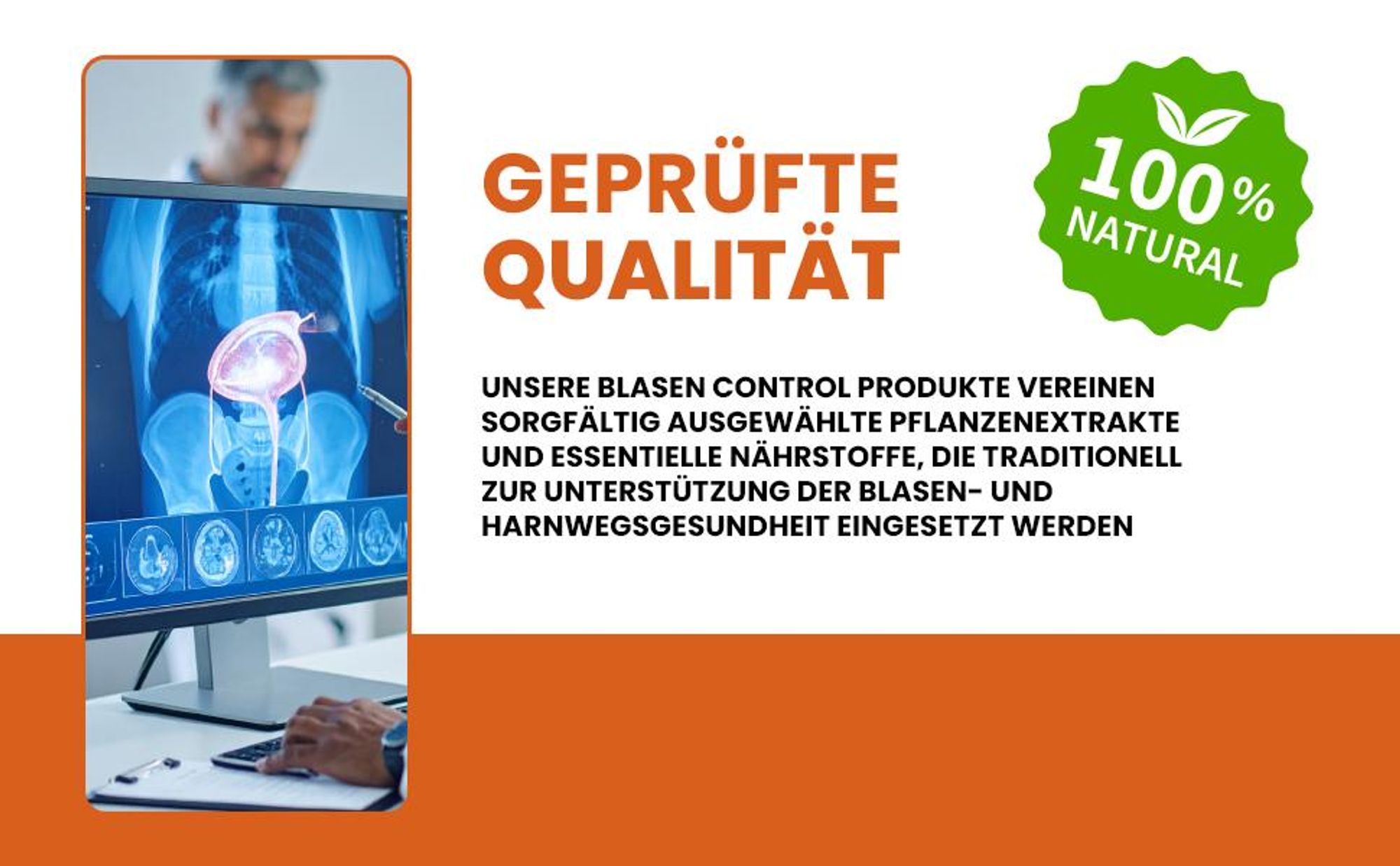 Saint Nutrition® Blasen Control Kapseln - Stärkung der Blasenfunktion – bei Inkontinenz & schwacher Blase – gegen Blasenbeschwerden & Reizblase