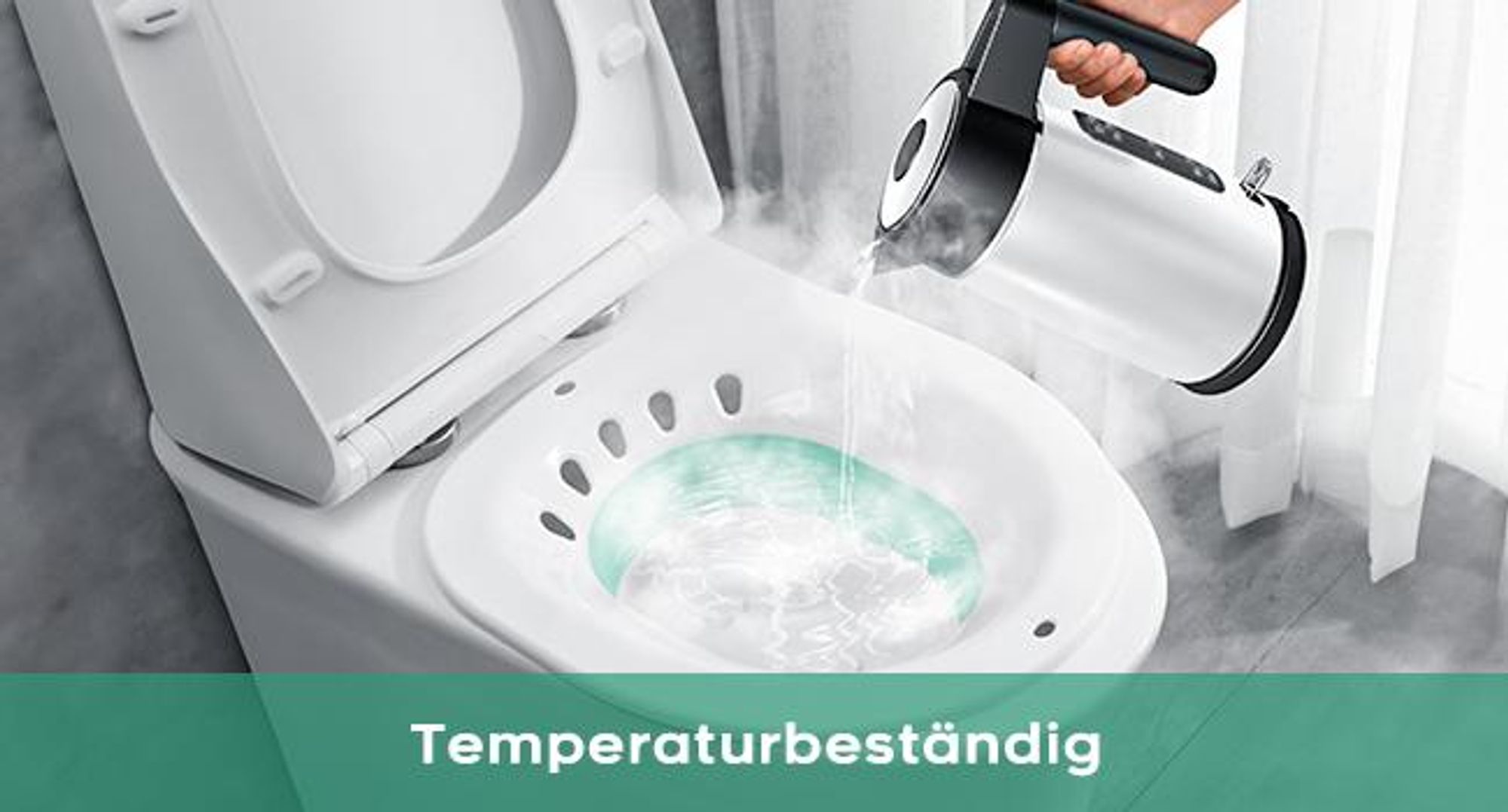Bidet Einsatz, Faltbares Sitzbad für die Toilette, Tragbares Sitzbadewanne für Hämorrhoidenbehandlung, Wochenbettpflege, Schwangere