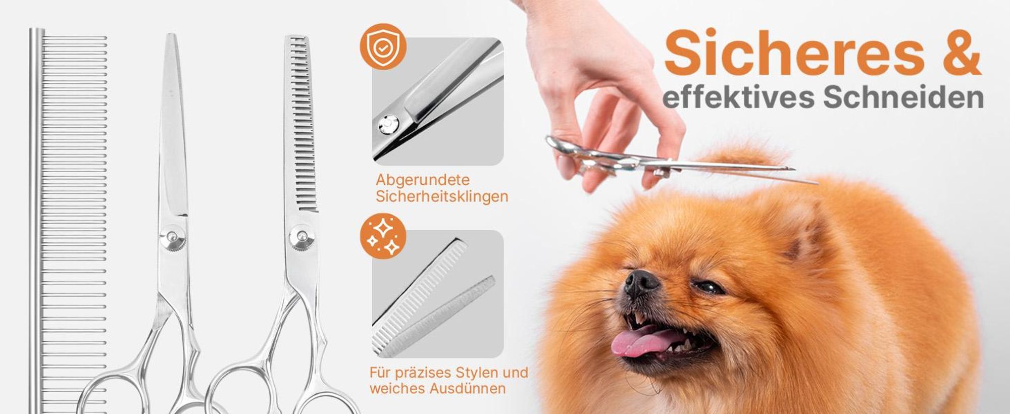 Ragi Leise Hundeschermaschine, Profi Schermaschine Für Hund Katze, Kabellose Tierhaarschneidemaschine Elektrische Hundetrimmer, Haarschneidemaschine