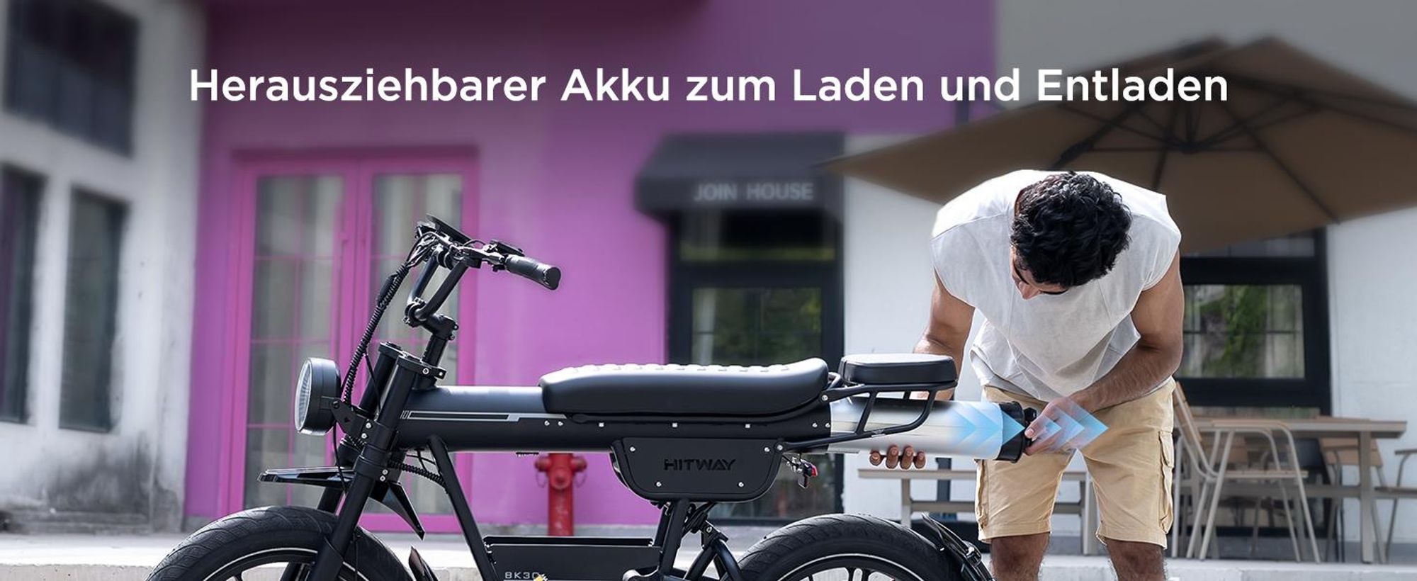 HITWAY E-Bike BK30 Elektrofahrrad mit 20" x 4.0" Fat Reifen, 48V 23,4Ah , 25 km/h Pedelec, 7-Gang, 80-150 km Reichweite, Federgabel, Unisex