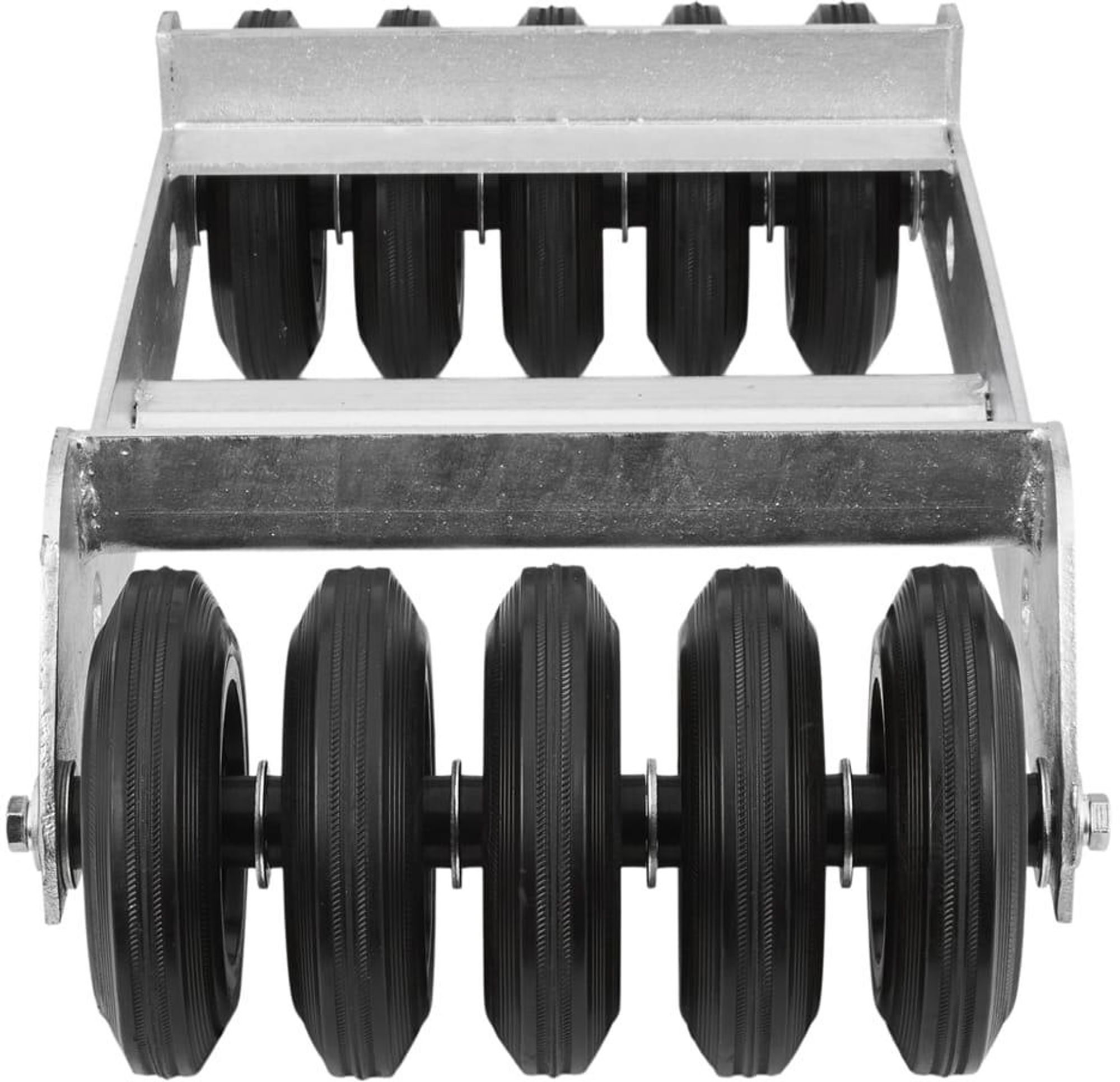 KRAFT&DELE | Transportwagen, Rolle unter gebrochenem Rad 1200kg, Transportroller