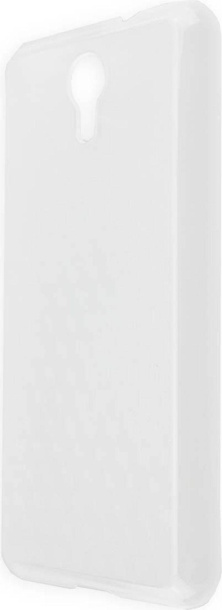 caseroxx Schutz-Hülle TPU-Hülle kompatibel mit Ulefone Power, Gummi Handy Tasche weiß-transparent  Bild 1