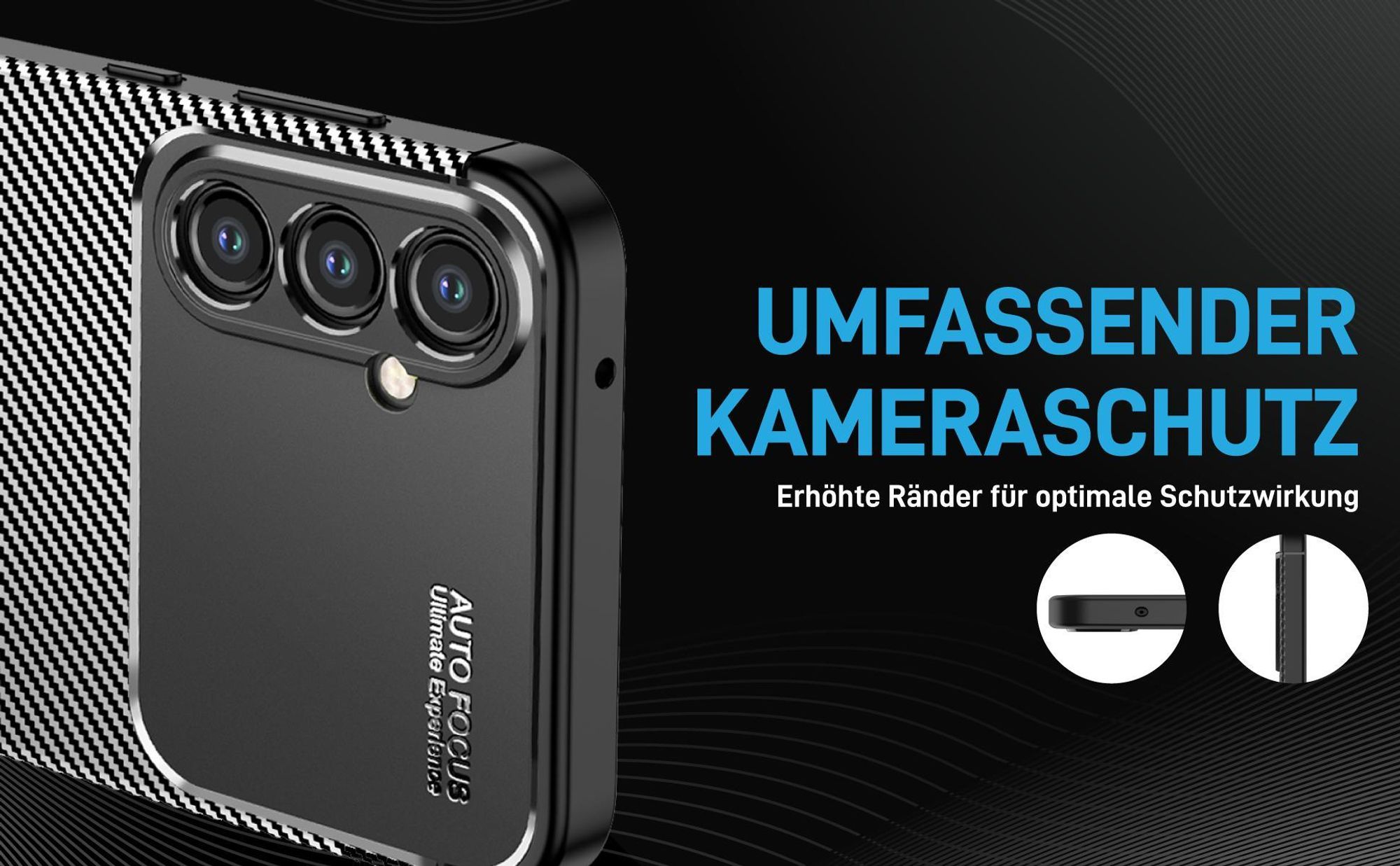 Stoßfestes Handy Case mit Kameraschutz für Samsung Galaxy S24