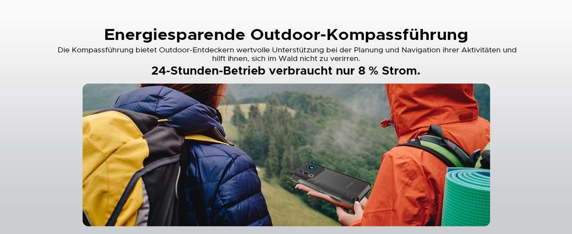 DOOGEE Blade20 Ultra Smartphone Handy, 1,54" Zusatzdisplay, 10300mAh Akku, 8GB+512GB, 6,6" 90Hz, 50MP, NFC, Fingerabdruck, IP68, ohne Vertrag