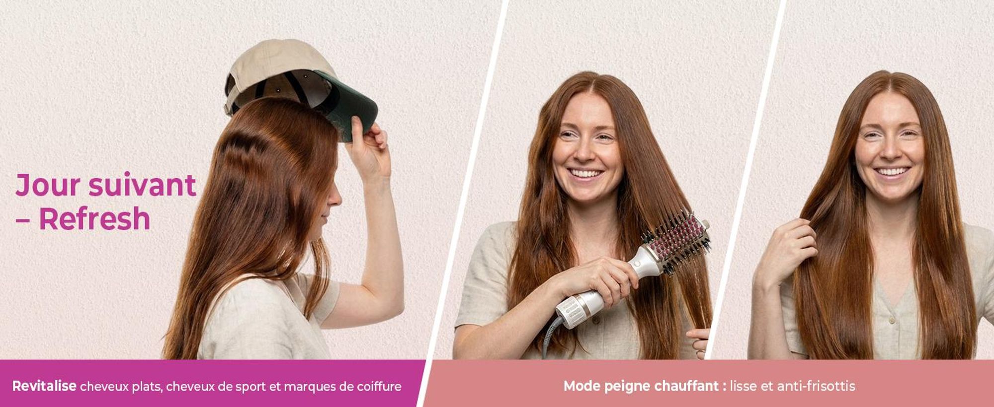 GOMYTH V1 – La brosse de coiffage 5-en-1 pour des résultats professionnels, directement chez vous