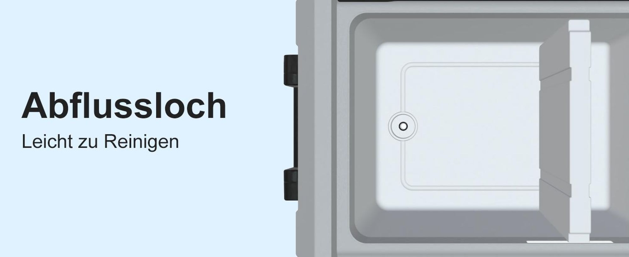 35L Kompressor Kühlbox Elektrisch mit APP-Steuerung, Zwei Zonen Kühlschrank Gefrierbox Tragbarer 12V 230V, für Auto, Camping, Angeln, Lkw, -20℃-20℃