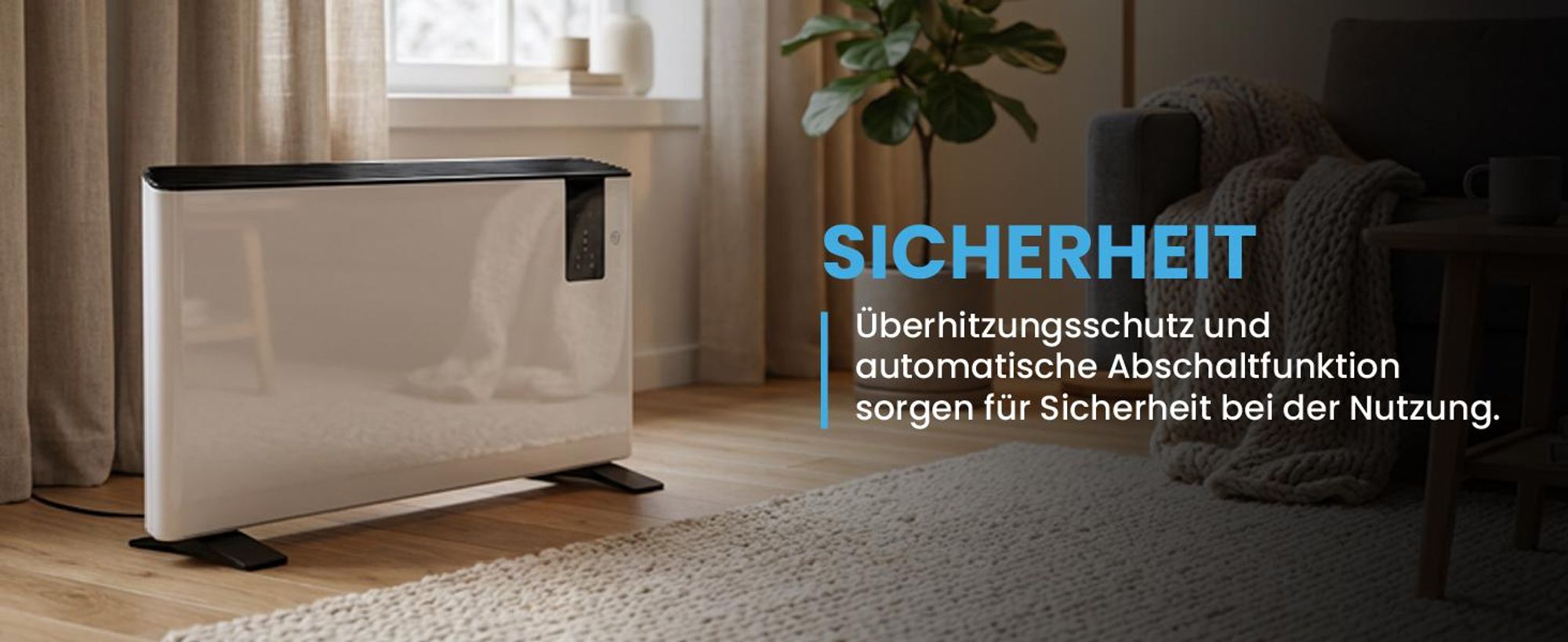Badheizkörper Elektrischer Heizkörper BH500W-WH MalTec 970 x 535mm Programmierer 3 Heizleistungen 500W Konvektor