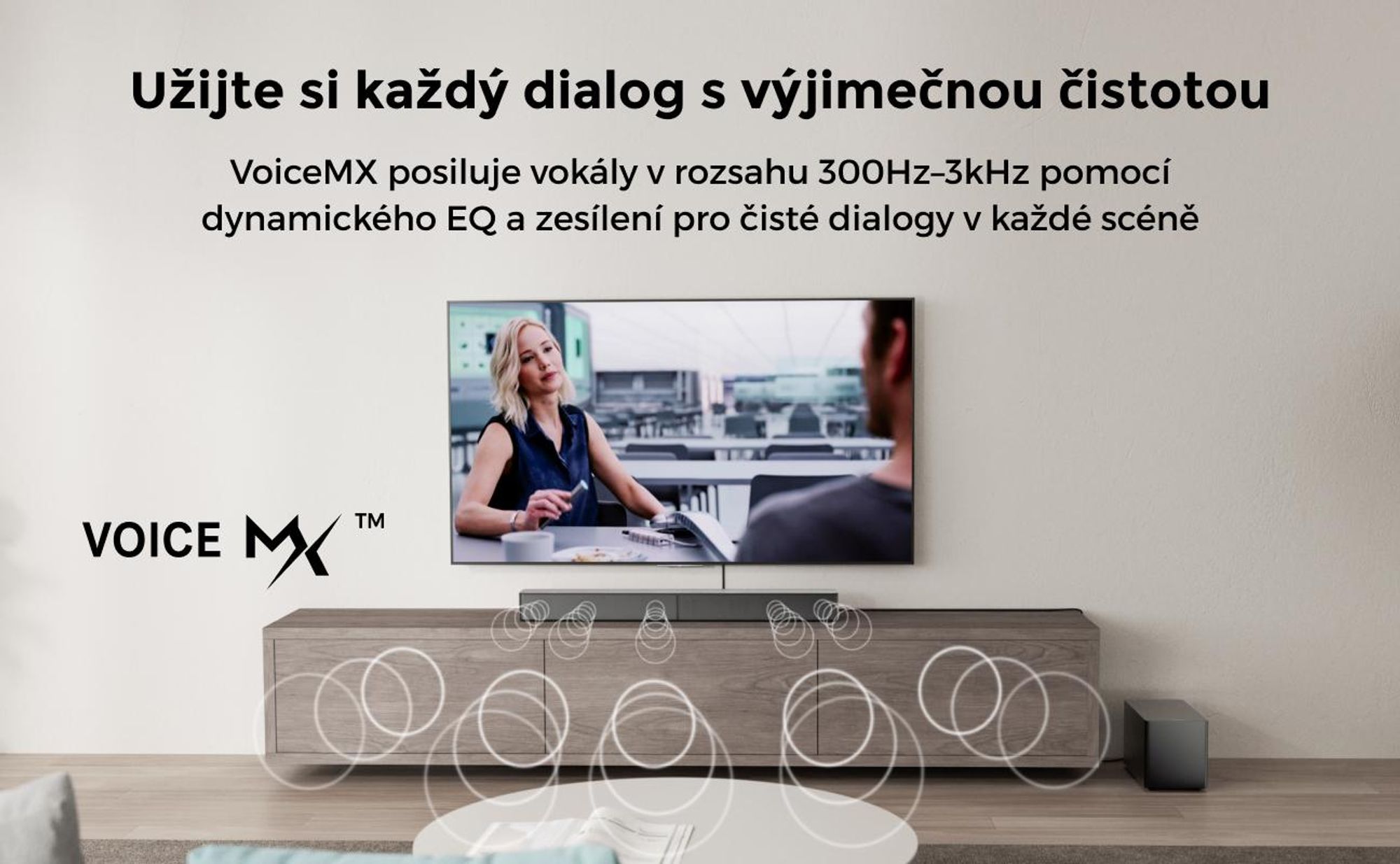 Soundbar ULTIMEA 5.1 Dolby Atmos, zvukový systém domácího kina se subwooferem pro TV, výkon 300 W, nastavitelné zesílení basů, ovládání pomocí aplikace, Bluetooth 5.4
