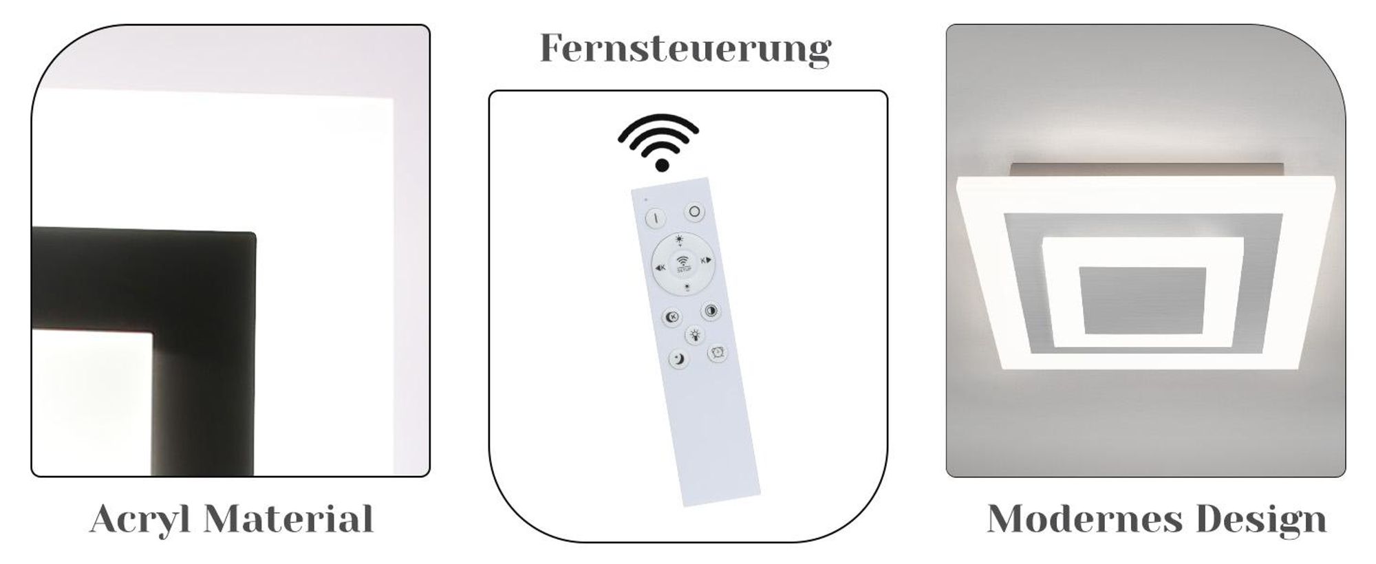 Lampadario RGB Con Altoparlante Bluetooth E Telecomando – Forma A Stella, Dimmerabile, Timer E Memoria Per Camera Da Letto