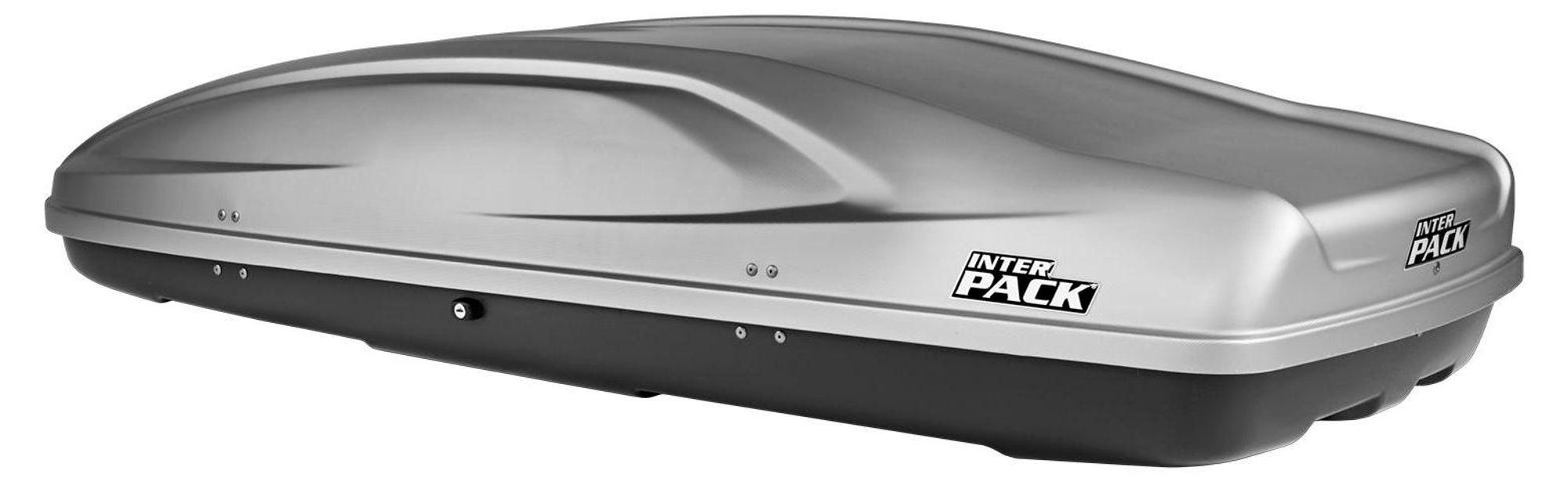 Inter Pack Stella 480 Dachbox 390L Silber Polyamid Gepäckbox 75kg