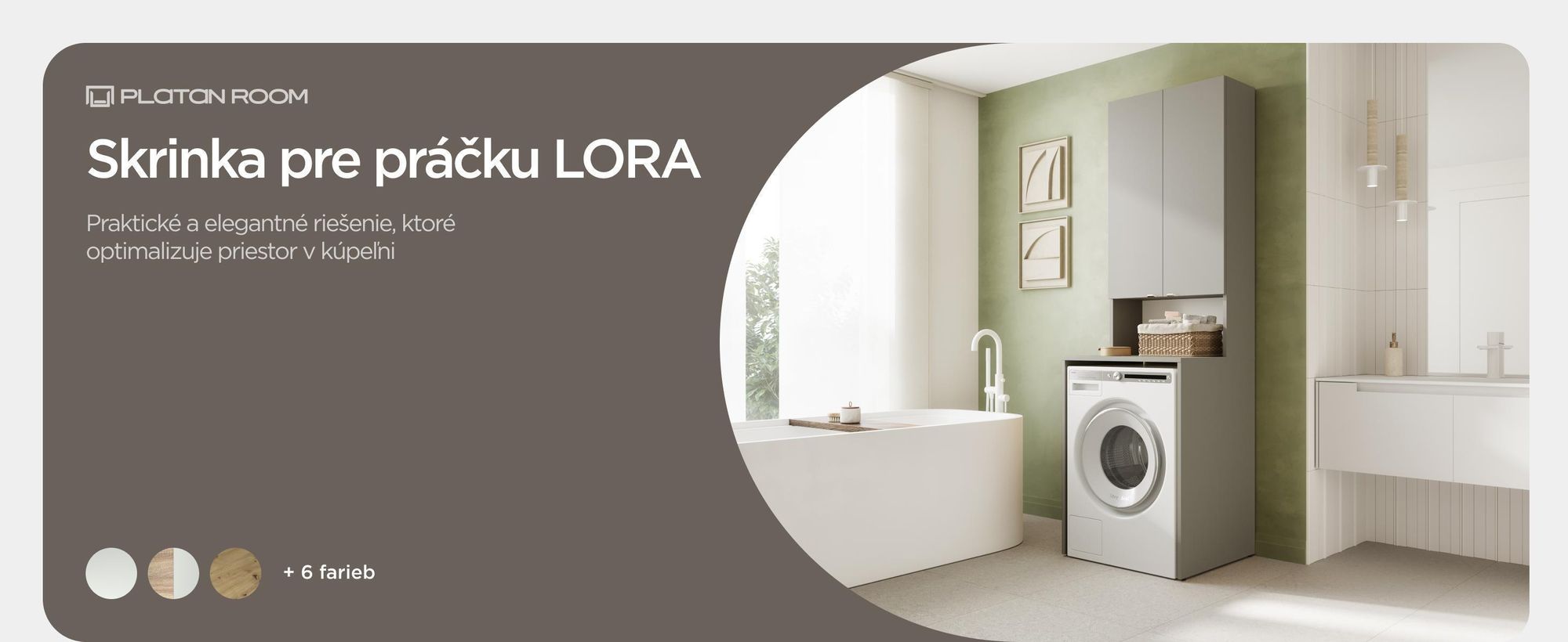 Skrinka pre práčku LORA