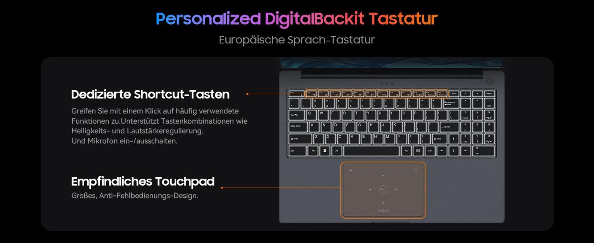 Blackview Gamibook 8 Laptop 16" FHD Gaming Notebook, AMD Ryzen™ 7 7735HS, 8C/16T, bis zu 4.75GHz, 16GB RAM 512GB SSD, Windows 11 Pro, WiFi 6