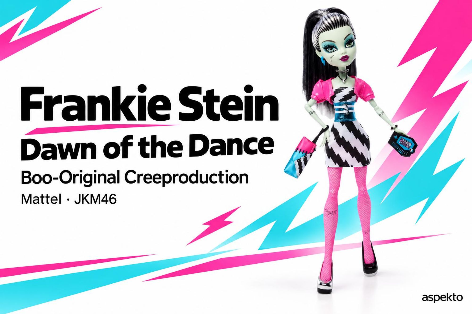 Monster High Dawn of the Dance Frankie Stein Puppe mit Zubehör JKM46