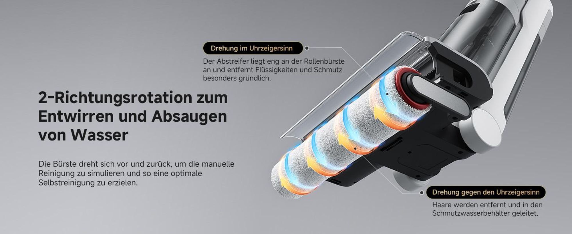 Dreame G10 Pro Nass- und Trockensauger mit Wischfunktion,Alles-in-einem,Selbstreinigung,Kantenreinigung,selbstfahrende Staubsauger-Wisch-Kombination