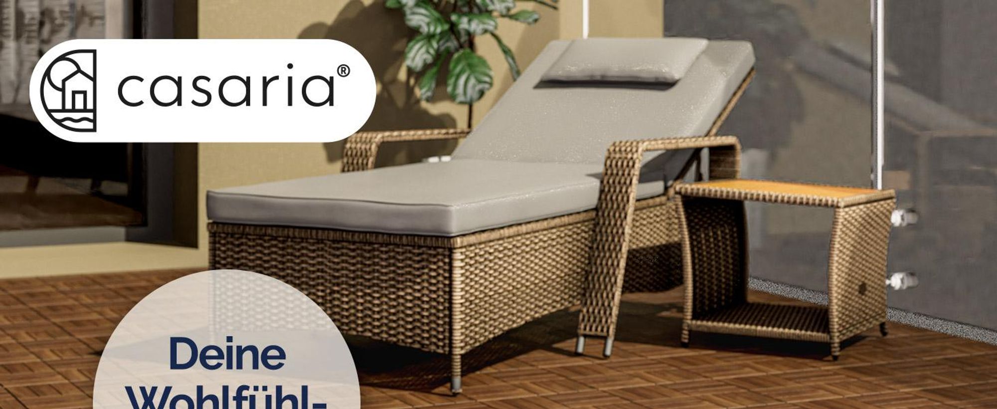 CASARIA® Holzfliesen FSC®-zertifiziertes Akazienholz 4m² Fliese Akazie Mosaik 30x30cm Klicksystem zuschneidbar Terrasse
