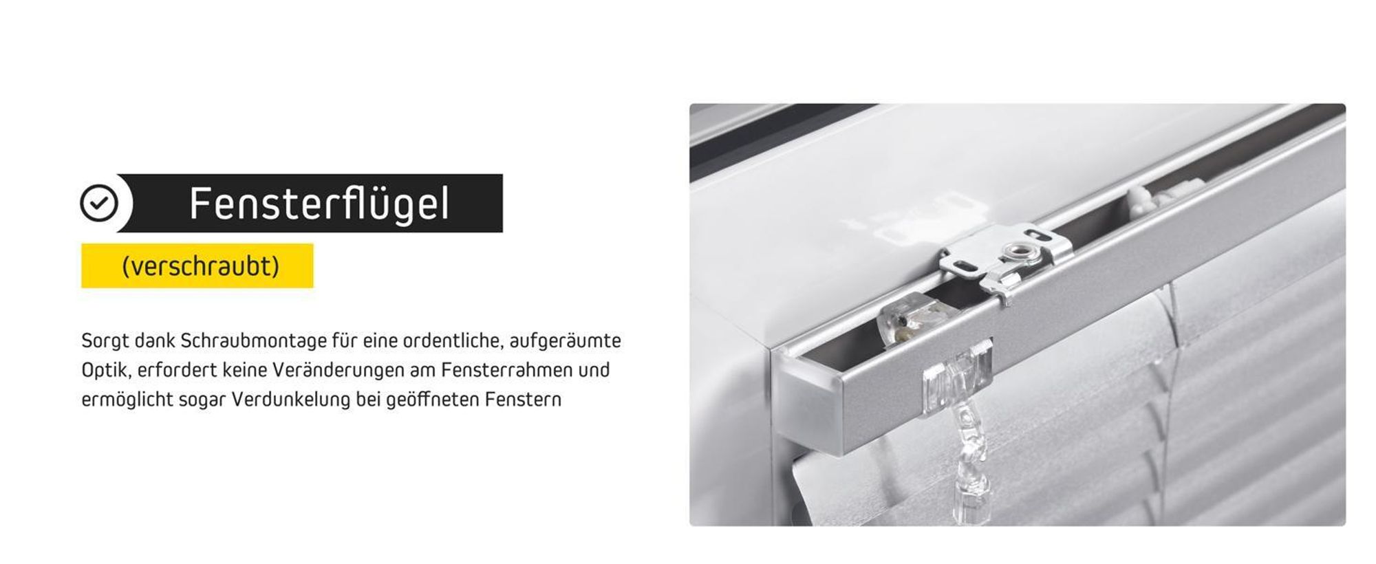 LightLess Aluminium-Jalousie, 25 mm, verdunkelnd, 125 x 150 cm, schwarz matt ohne Bohren, für Fenster & Türen, blackout, Energieeffizient & schallreduzierend, Blicken und Blendlicht JALOUSIESCOUT