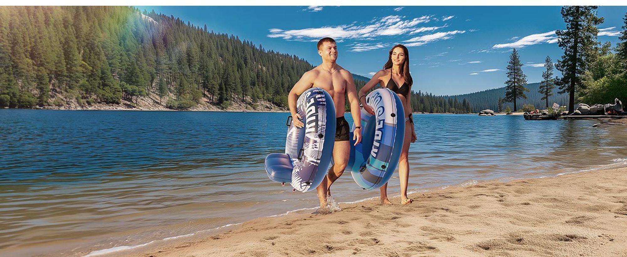 Elektrische Luftpumpe, 5000mAh Wiederaufladbare Akku Luftpumpe, Quick-Fill Inflator Deflator Luftpumpe Elektrisch mit 3 Luftdüsen für Camping Isomatte