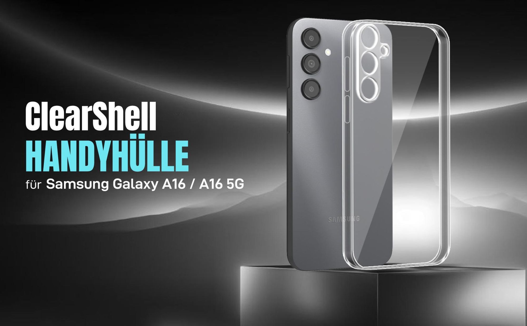 Transparente TPU Handyhülle mit optimiertem Schutz für Samsung Galaxy A16