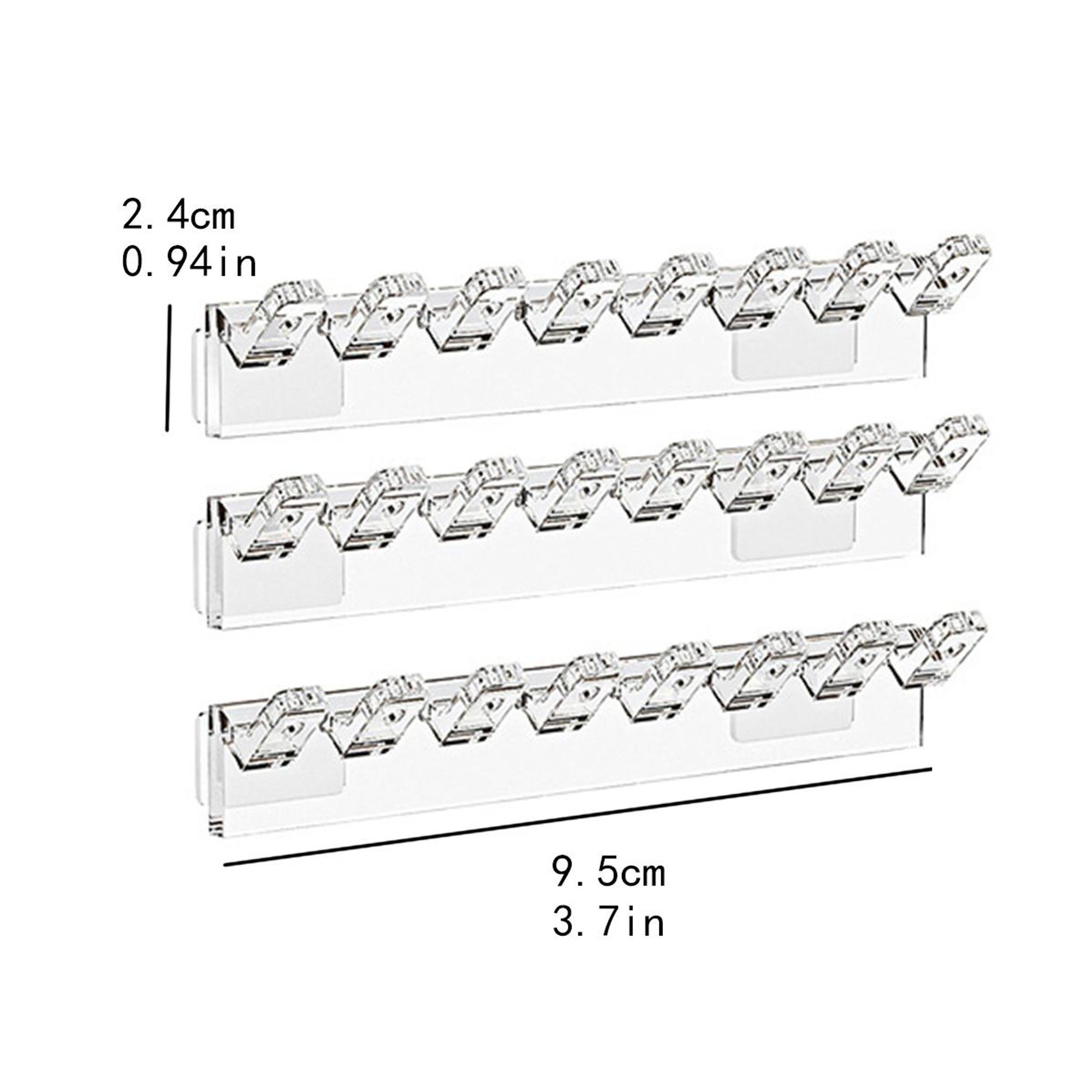 Masse eines Elements: 9,5 x 2,4 cm