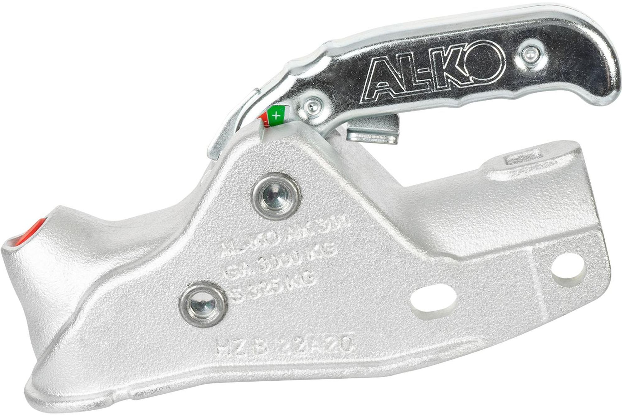 AL-KO Kugelkupplung AK301 50 mm, zGG 3000 kg, Stützlast 325 kg, Rohrdeichsel 50 mm, Bohrabstand 50 mm, Guss verzinkt, für Anhänger