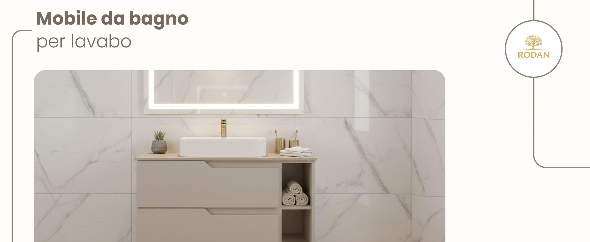 RODAN, mobile bagno, mobile sotto lavabo, mobile bagno moderno, mobili per il bagno