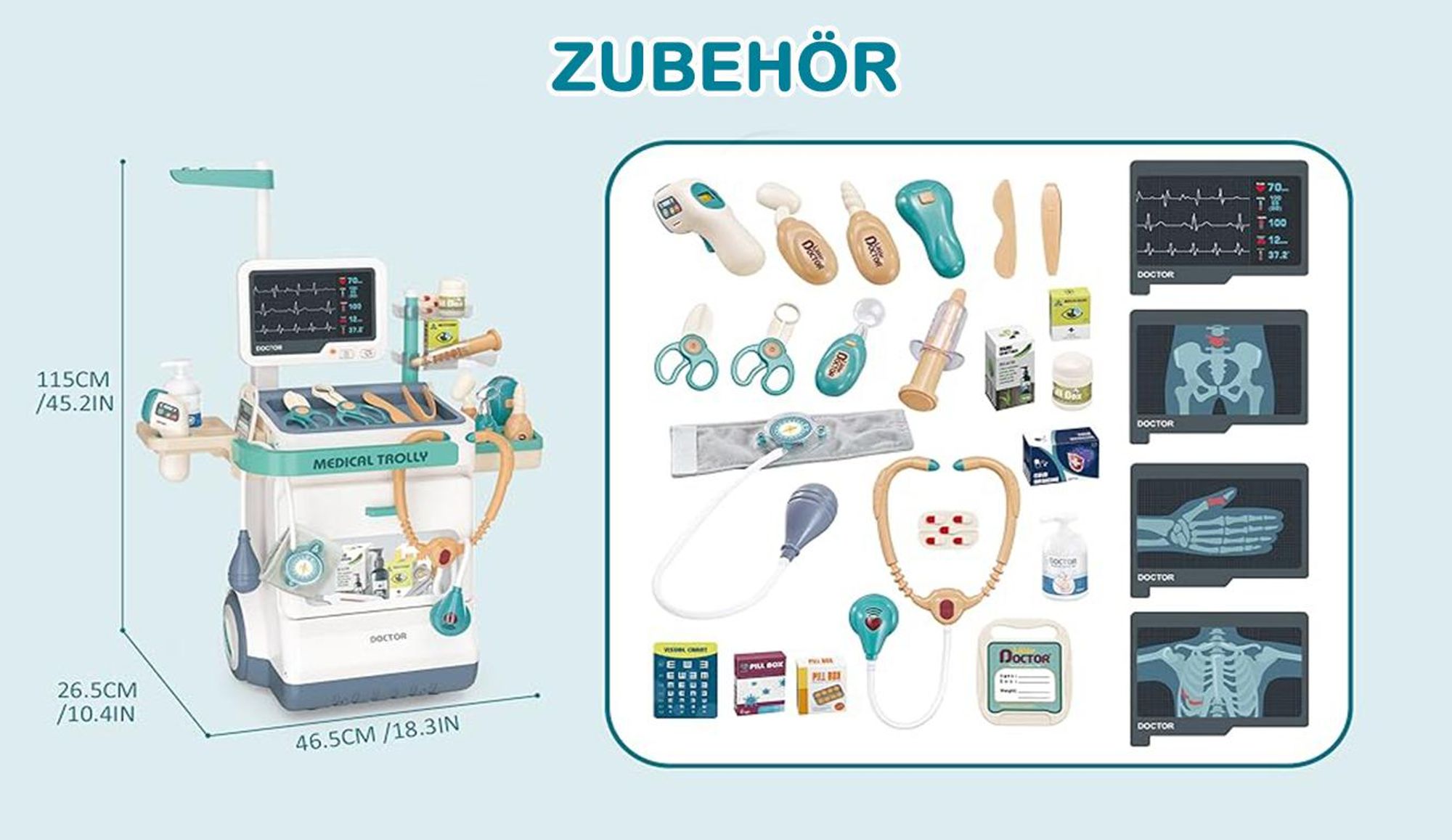 ARZTKOFFER FÜR KINDER !