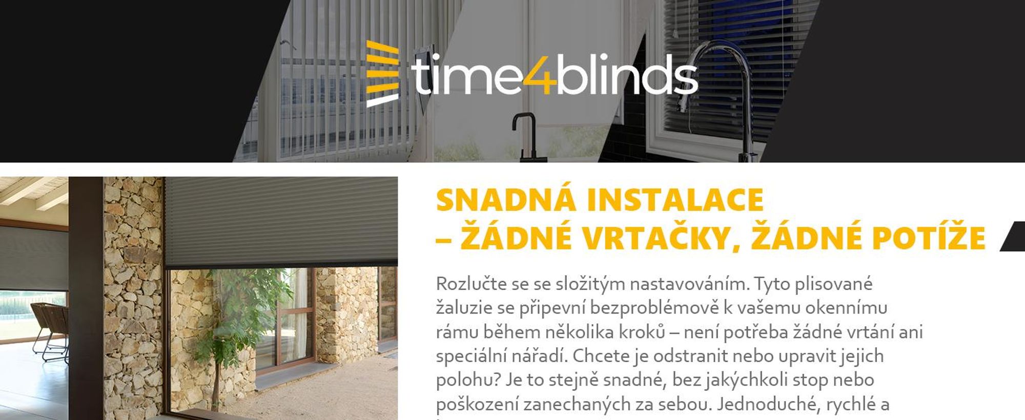time4blinds - Plisovaná roleta, skládací roleta, zástěna, bílá, 60x180cm