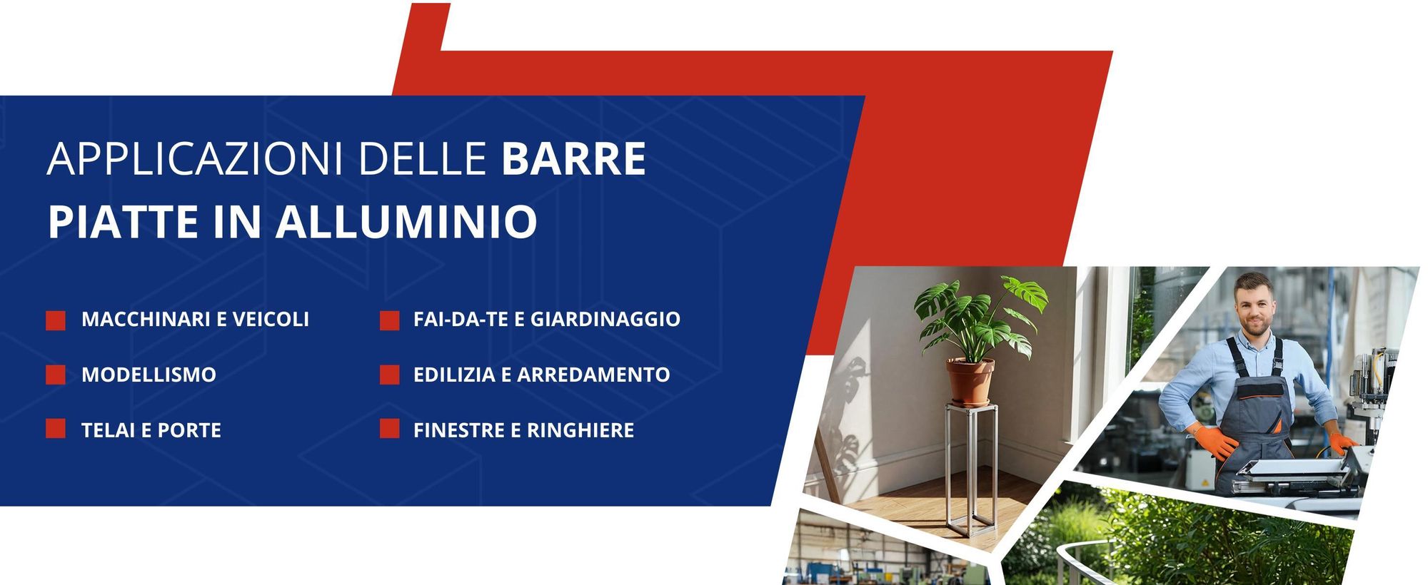 Profilo in alluminio 40x20x2 mm 200 cm Tubo rettangolare in alluminio + taglio su misura
