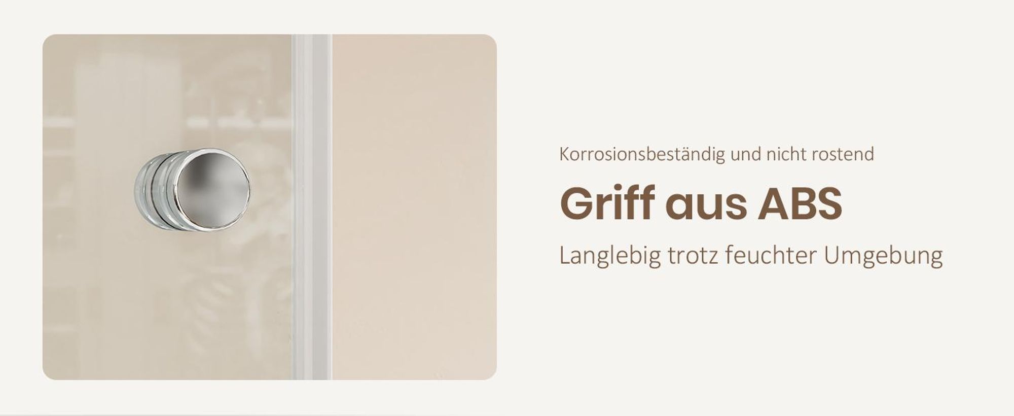 EMKE Duschtür 75x185cm Nische Pendeltür Falttür 1-teilig , 6mm ESG Sicherheitsglas Nischenduschtür mit Magnetprofil & Hebe-Senk-Funktion, Chrom