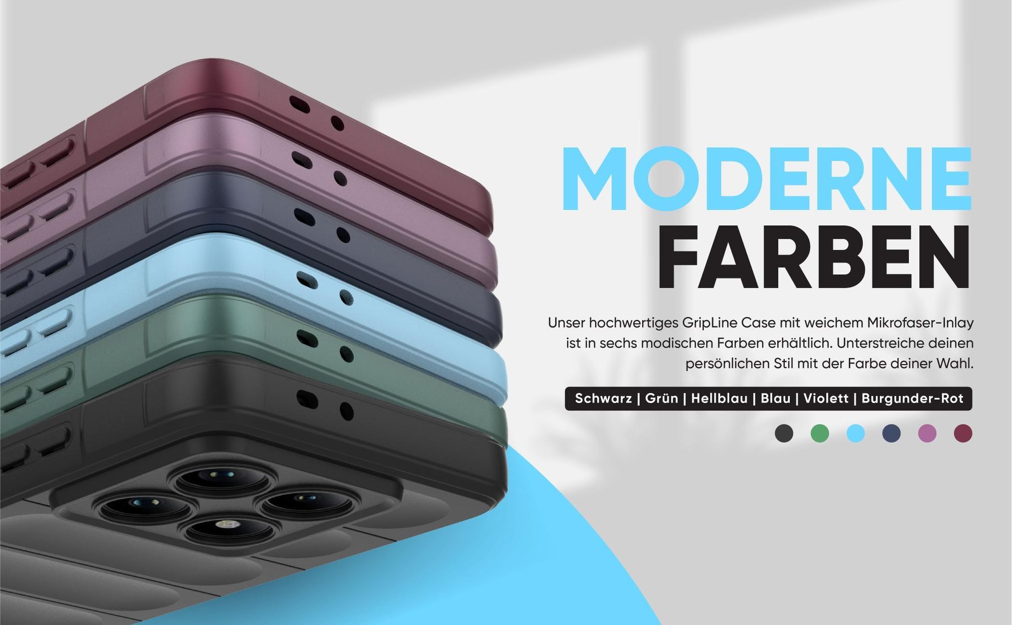 Handyhülle für das Xiaomi 14T Pro - verschiedene Farben und modernes Design