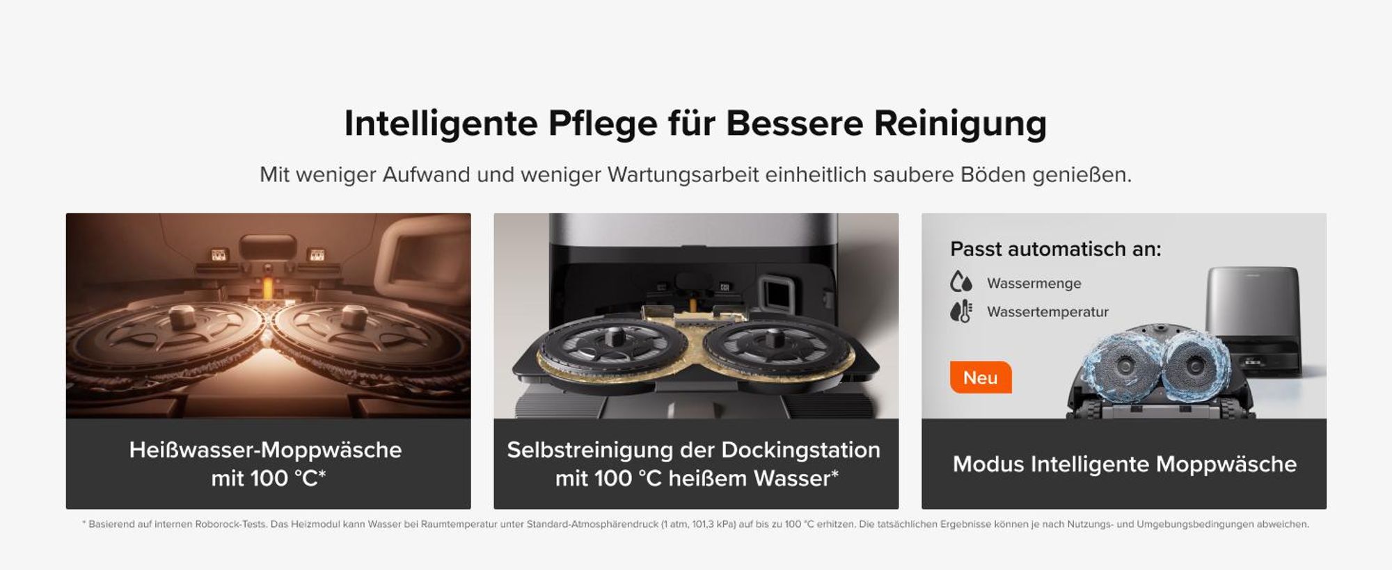 Roborock Saros 20 Neo Set Saugroboter mit Wischfunktion, 36.000 Pa Saugkraft Dual Zero-Tangle-System, FlexiArm Technologie 100°C Heißwasser-Moppwäsche