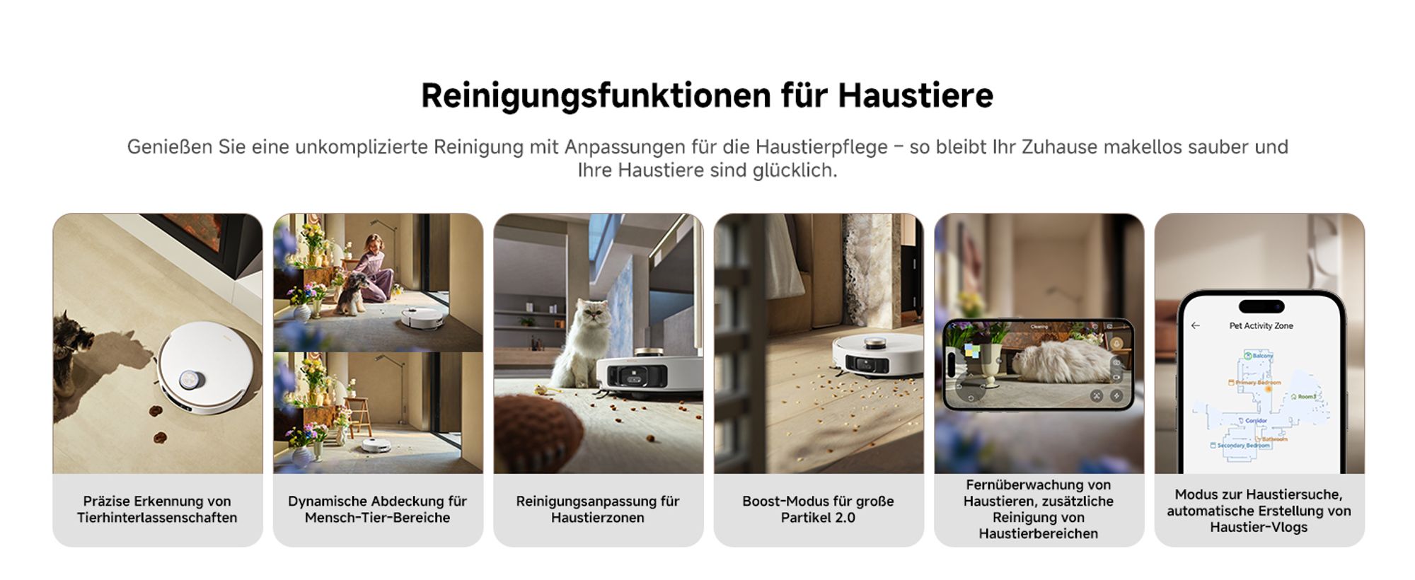 MOVA V50 Ultra Complete Saugroboter mit Wischfunktion, Einer Saugkraft von 24000Pa,anhebbare Navigation,Warmwasser-Wischen mit DuoSolution-System,Weiß